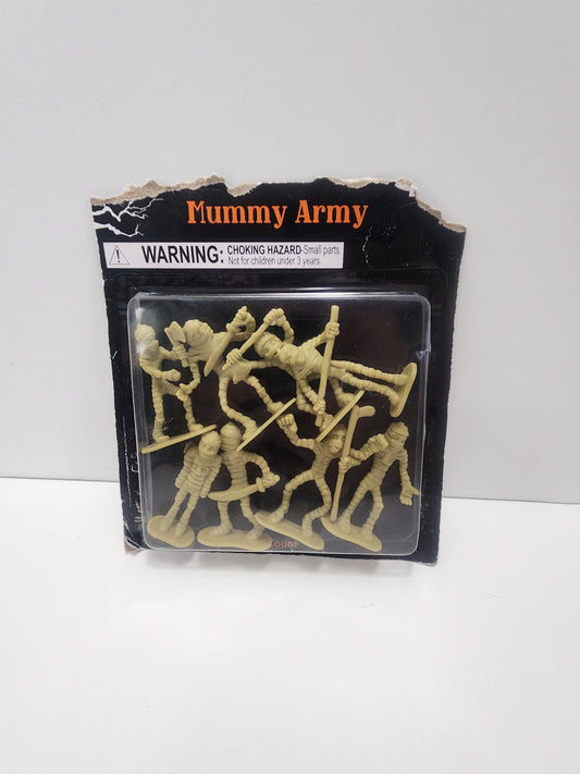 Mummy Halloween Army Men Sized Toy Figures SEALED - Mummy - Halloween - Halloween Toys - The Mummy - Monsters - Army Men - Action Figures