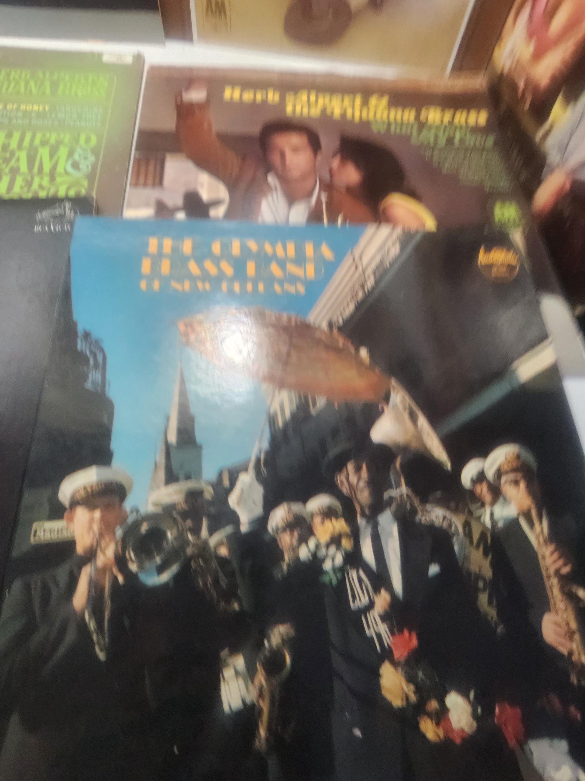 Brass Trumpets Instruments Vintage 1970's 1980's Vinyl LP Records LOT Of 7 - Vinyl - Tijuana Brass - Brass Instruments - Vinyl LP Records
