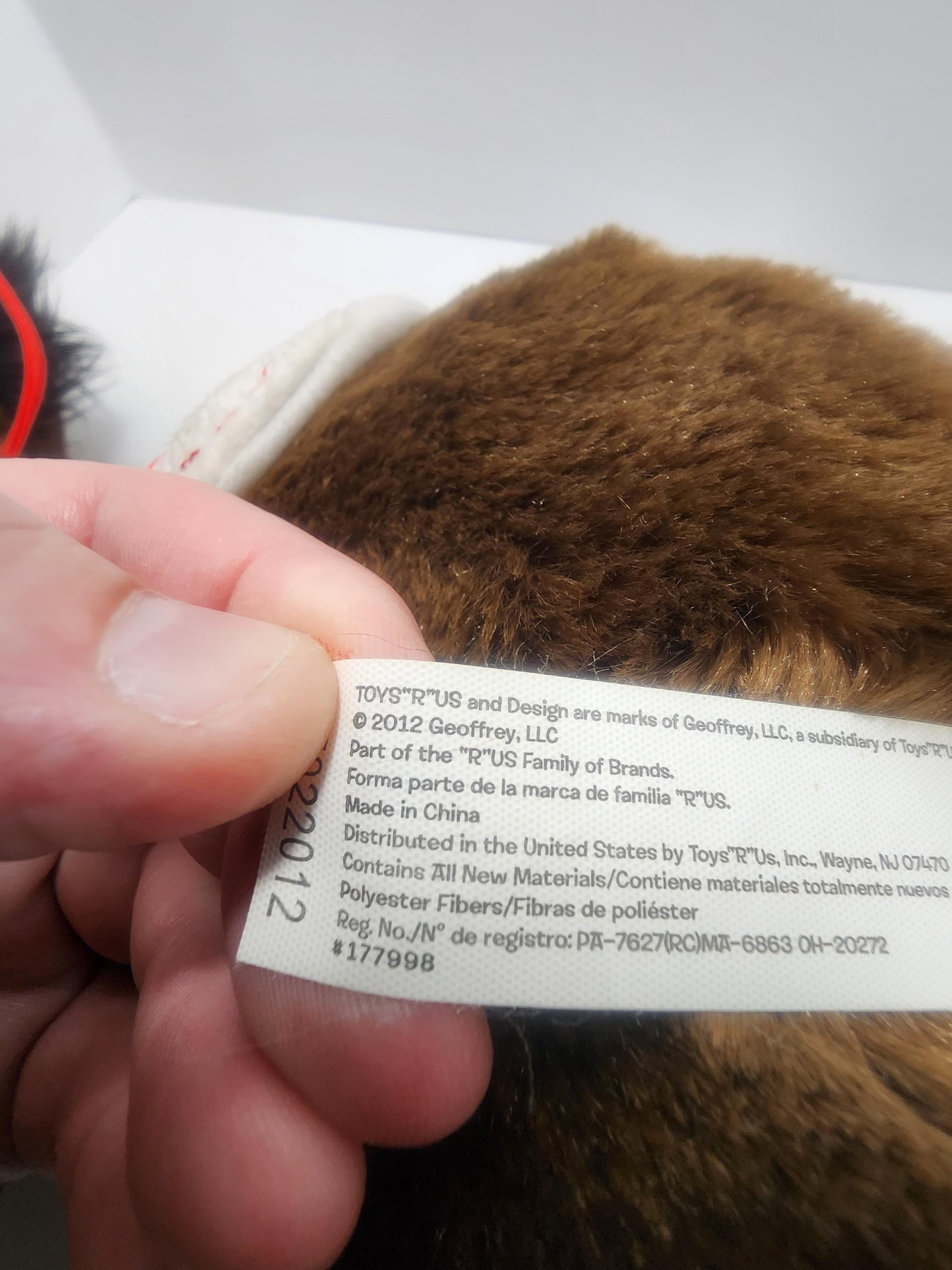 Toys R US Geoffrey LLC Horse Pony Big Stuffed Animal Plushie - Horses - Pony - Ponies - Stuffed Animals - ToysRus - Toys R Us - Geoffrey