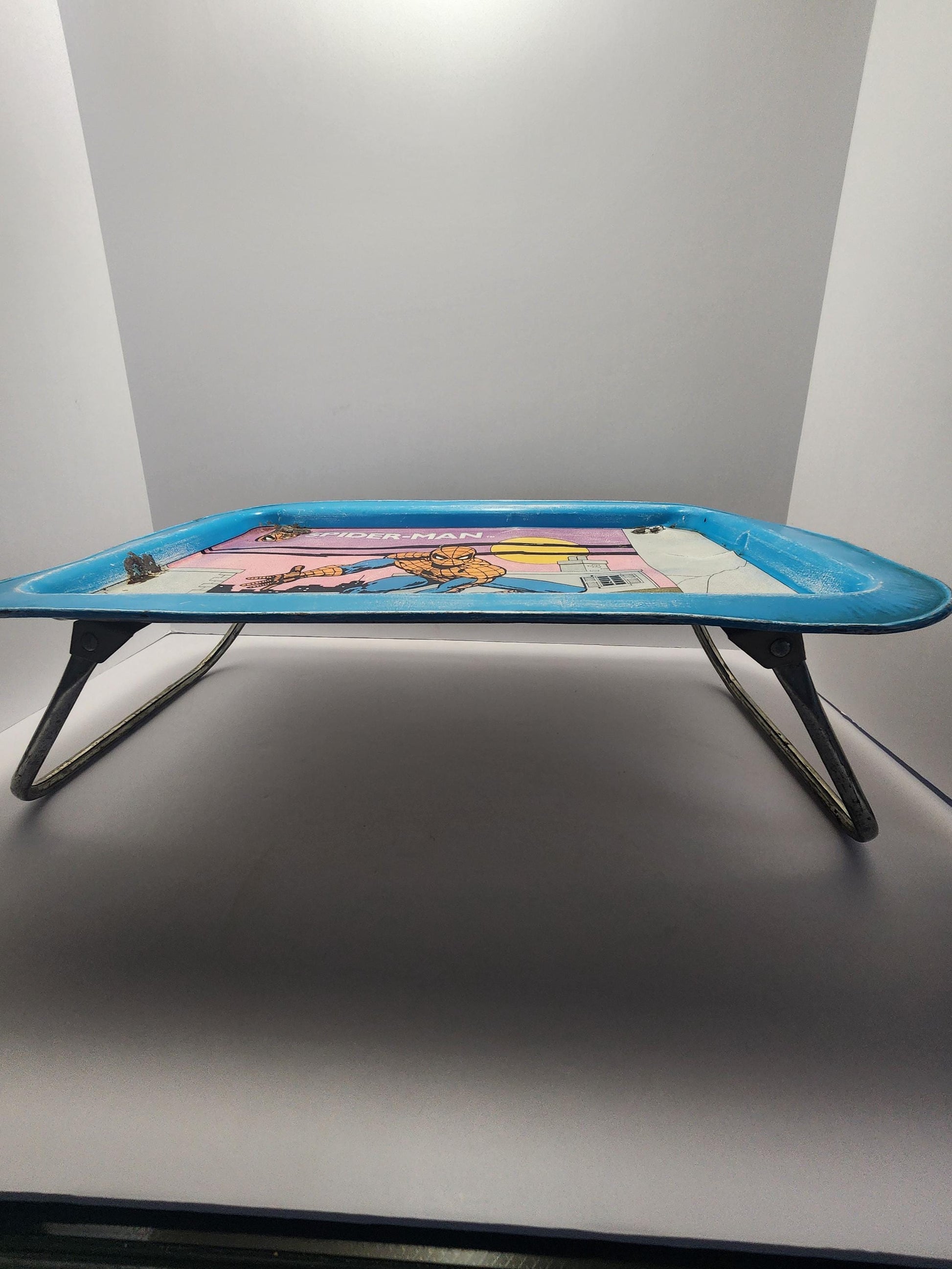 1979 Marvel Spiderman TV Food Tray - Trays - Serving Tray - Food Tray - Marvel - Spiderman - 1970's - Vintage Tray - Marvel Gifts - Spiderma