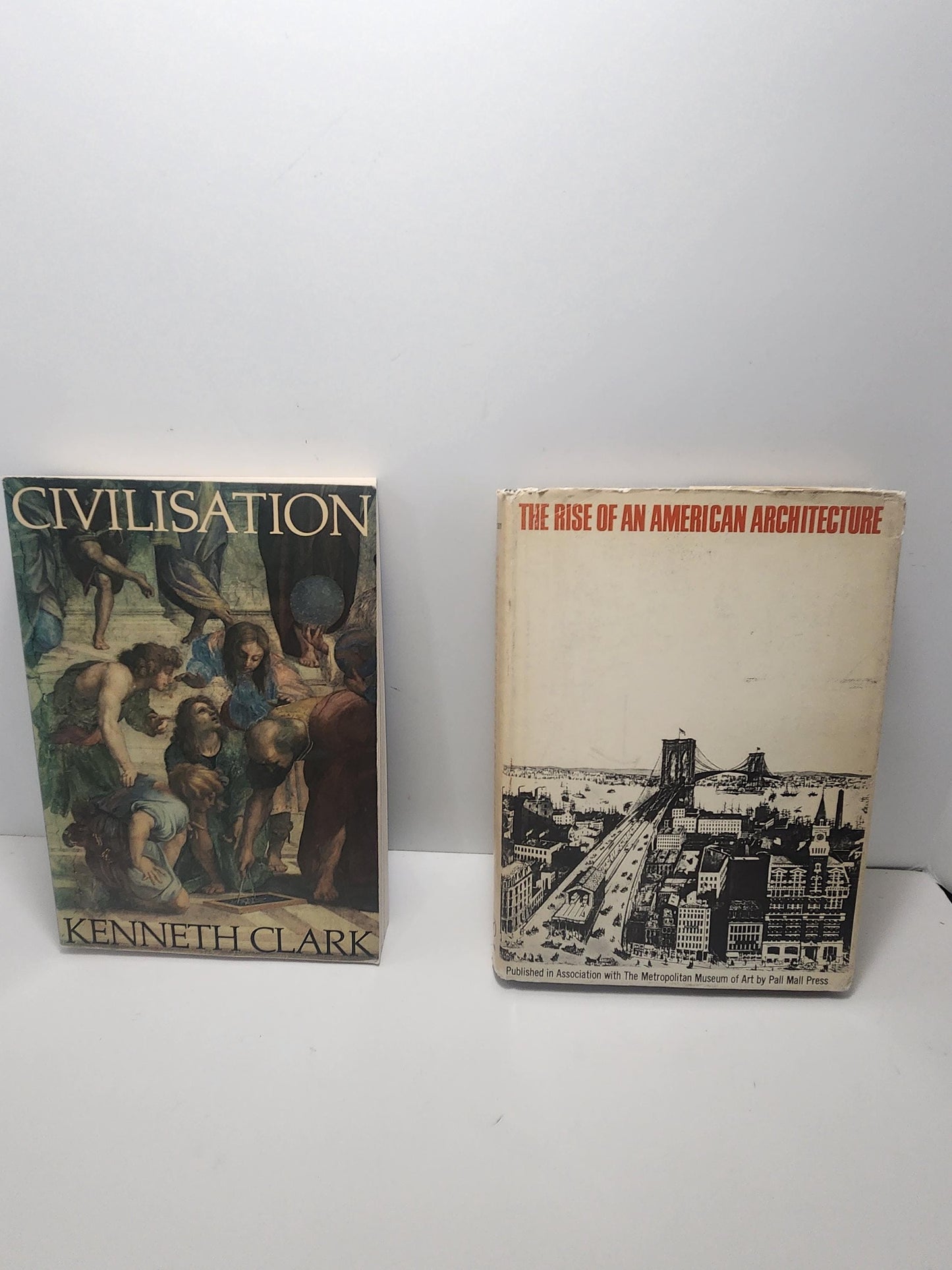 Vintage 1970's Civilization & Architecture Book - Civilisation - Kenneth Clark - The Rise Of An American Architecture - Architecture - 1970s