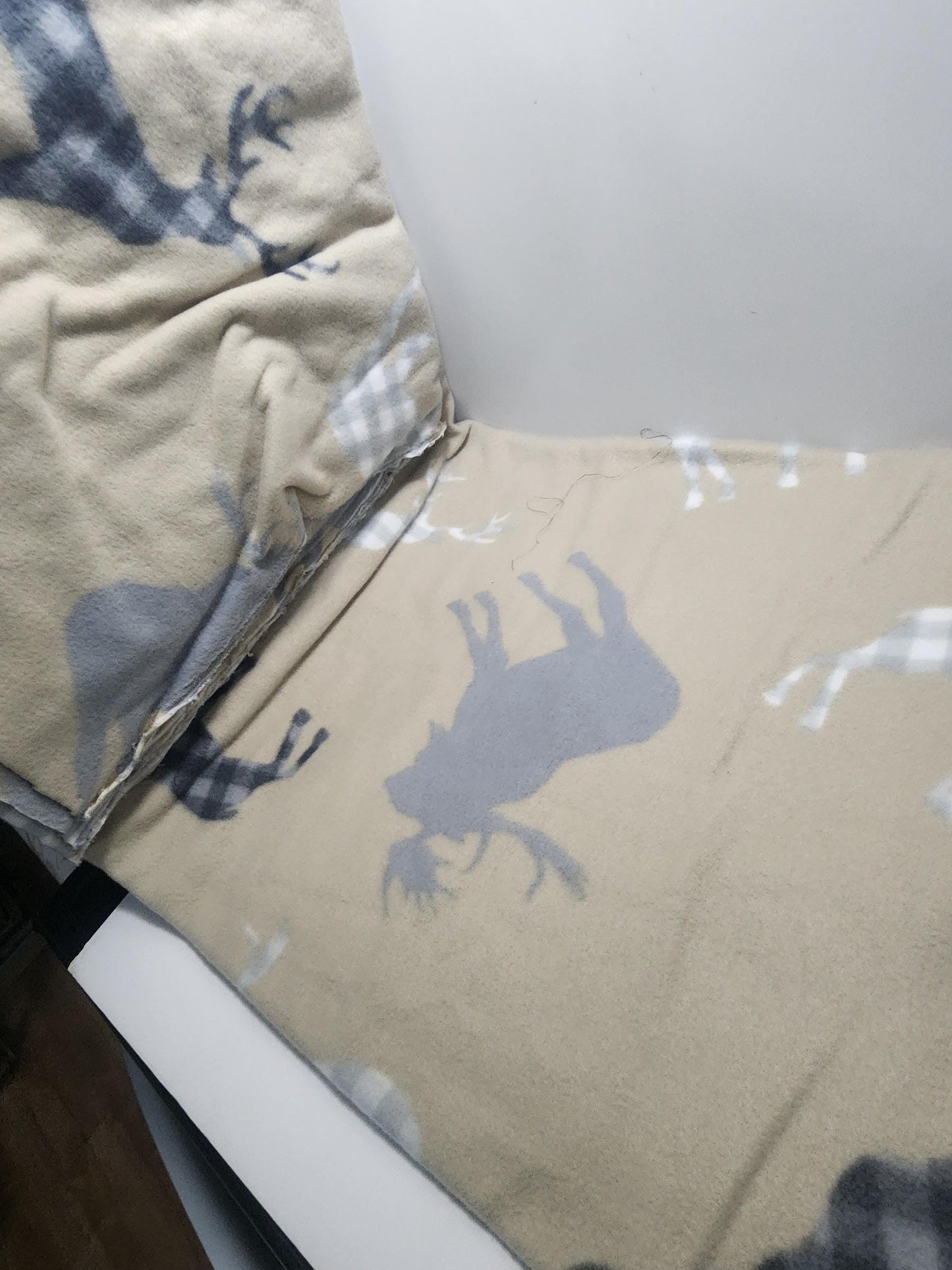 Wildlife Elk & Deer Fabric - Fabric - Wildlife - Deer - Elk - Blankets - Fleece - Fabric Materials