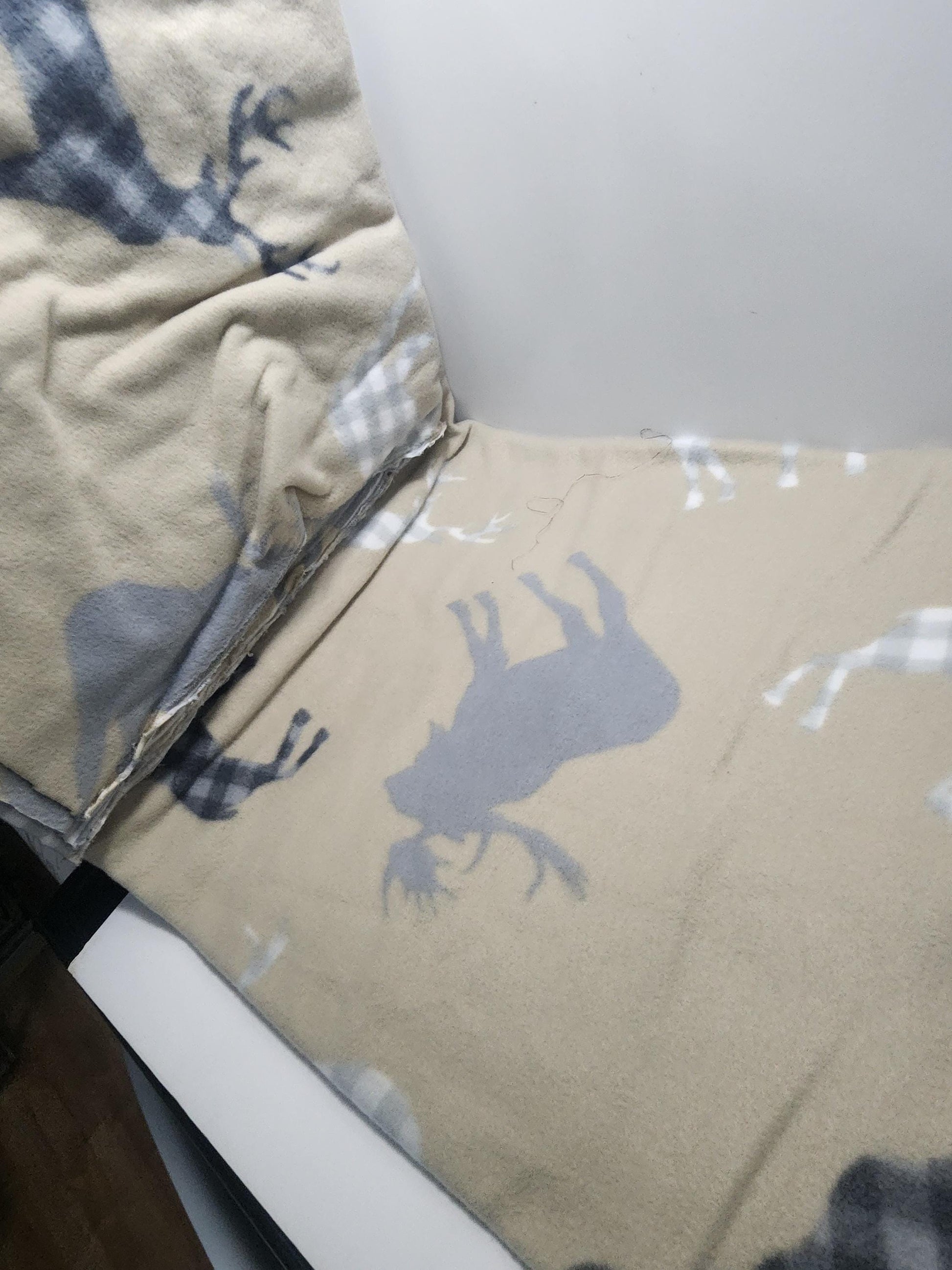 Wildlife Elk & Deer Fabric - Fabric - Wildlife - Deer - Elk - Blankets - Fleece - Fabric Materials