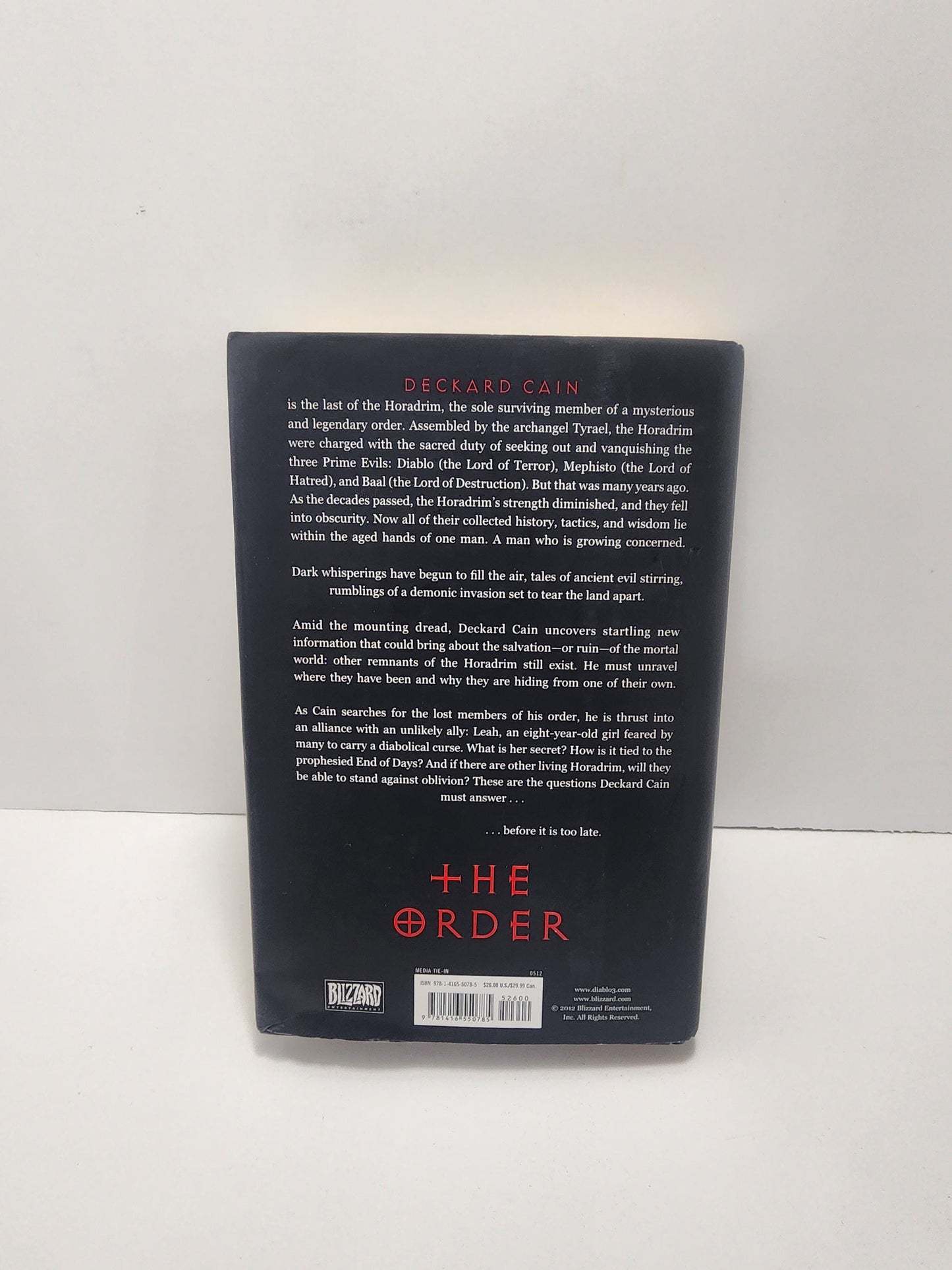 Diablo 3 The Order Book By Nate Kenyon - Diablo - Diablo Game - Diablo 3 - Diablo The Order - Nate Kenyon - Nate Kenyon Books - Pc Games
