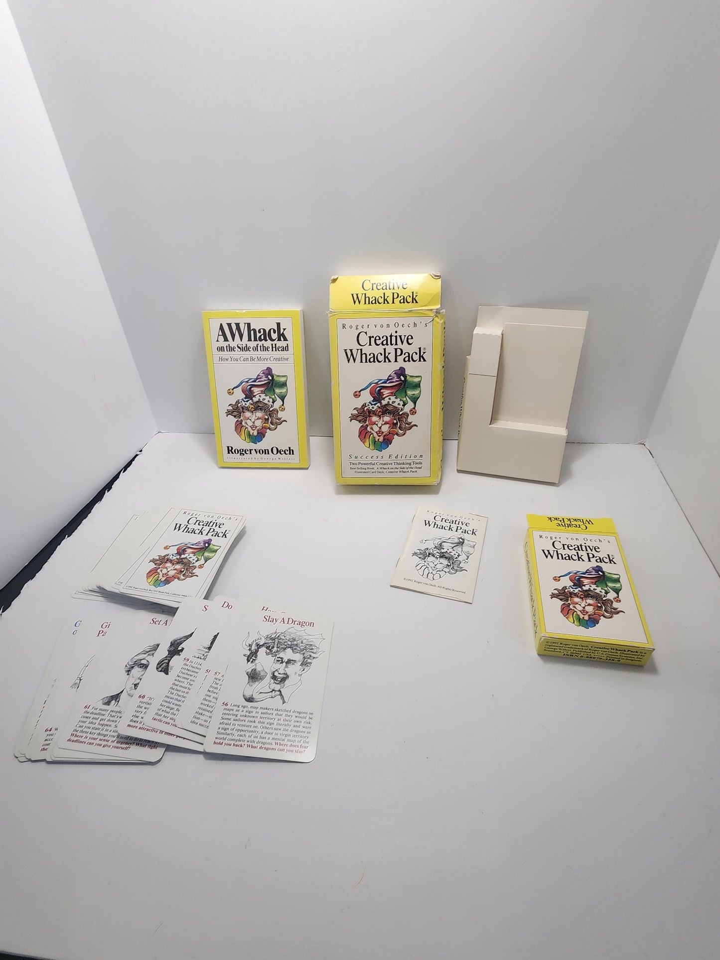 Roger von Oech's 1992 Creative Whack Pack - Thinking Games - Games - Cards - Card Games - Family Game Night - Roger Von Oech - Creative Whac