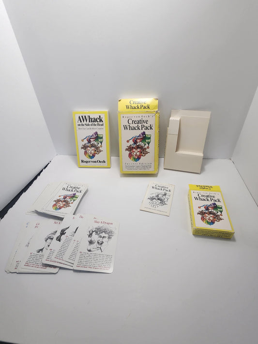 Roger von Oech's 1992 Creative Whack Pack - Thinking Games - Games - Cards - Card Games - Family Game Night - Roger Von Oech - Creative Whac