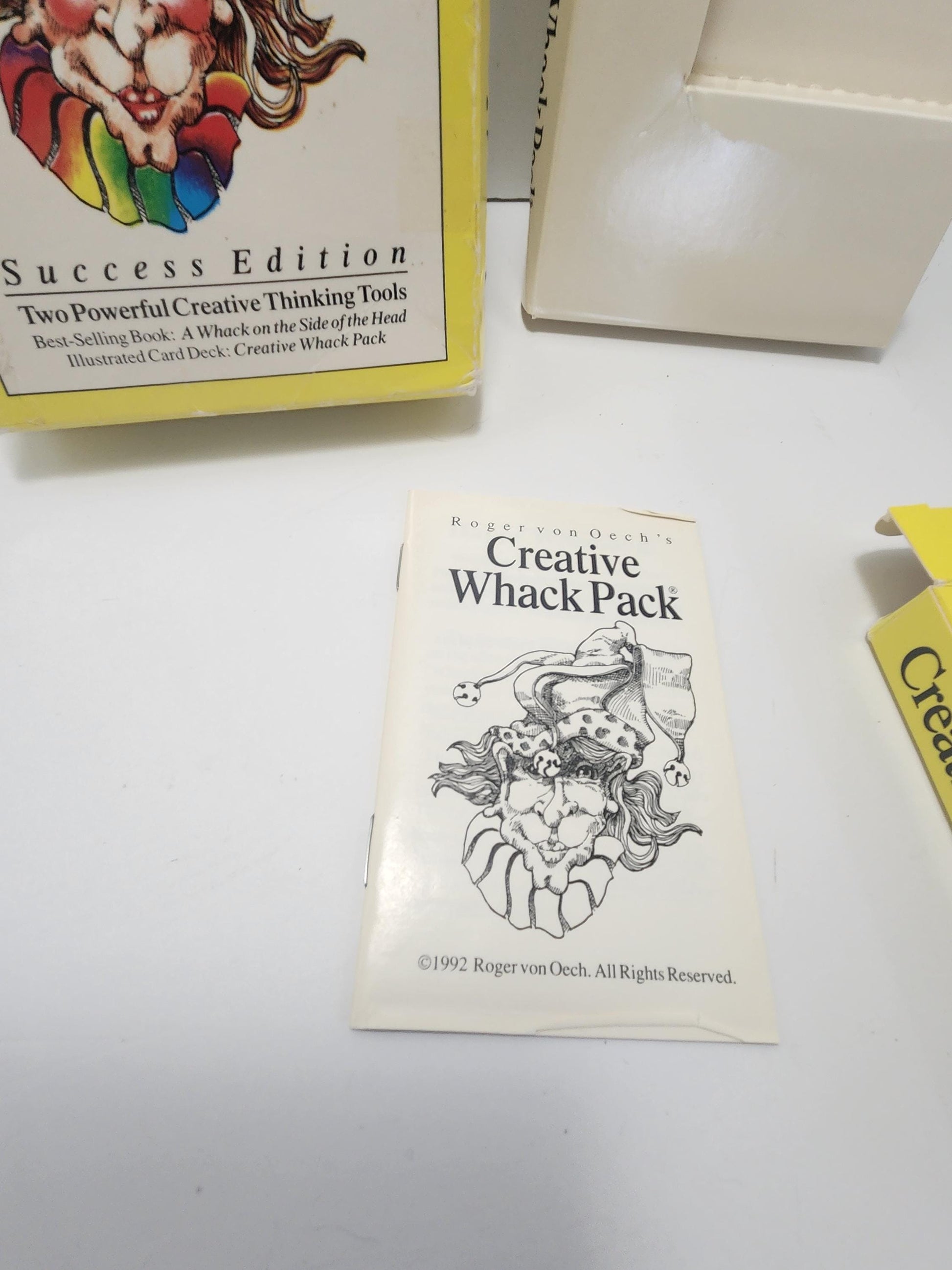 Roger von Oech's 1992 Creative Whack Pack - Thinking Games - Games - Cards - Card Games - Family Game Night - Roger Von Oech - Creative Whac