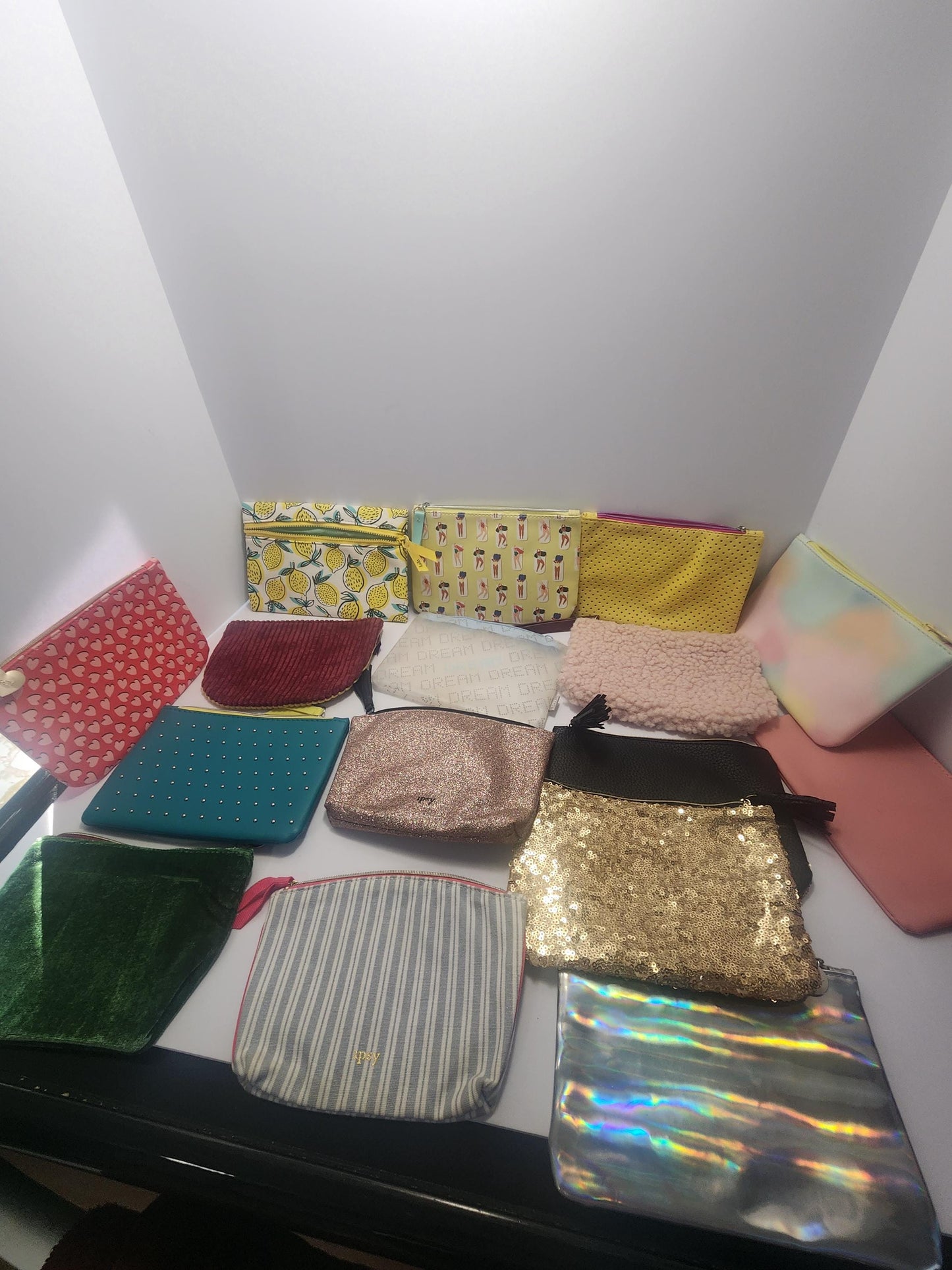 Ipsy Cosmetic Make Up Bags Lots of 2 - Travel Bags - Ipsy - Ipsy Bags - Make Up Bags - Cosmetics Bag