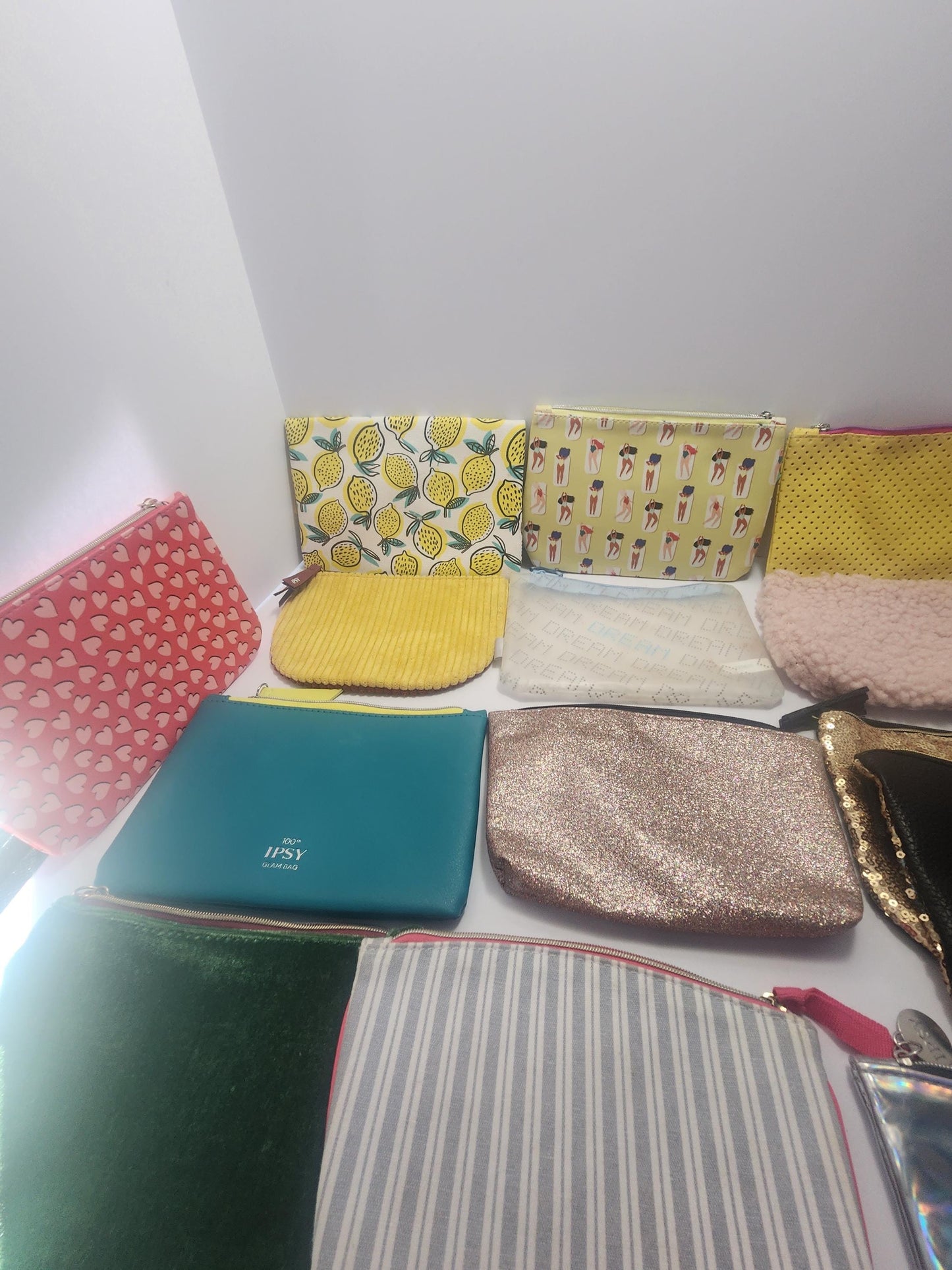 Ipsy Cosmetic Make Up Bags Lots of 2 - Travel Bags - Ipsy - Ipsy Bags - Make Up Bags - Cosmetics Bag