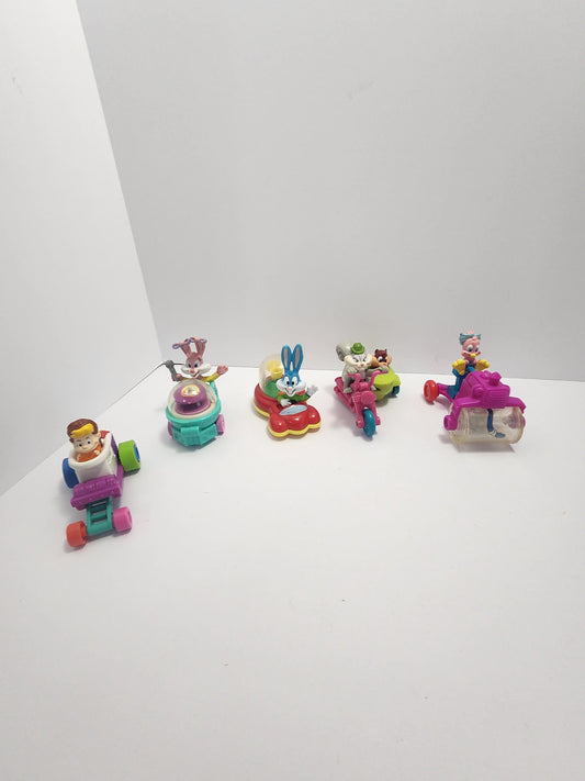 1990's Warner Brothers Tiny Adventure Toons Toy LOT Of 5 Vintage Toys - Vintage Toys - Tiny Toons - Warner Brothers - Looney Tunes - 1990s