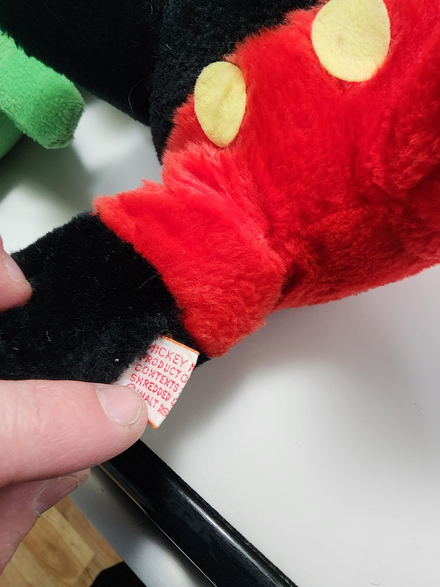 1979 Disneylan Mickey Mouse Vintage Stuffed Animal Plushie - Plush - Plushies - Mickey Mouse - Stuffed Animals - 1970's - Disney Gifts