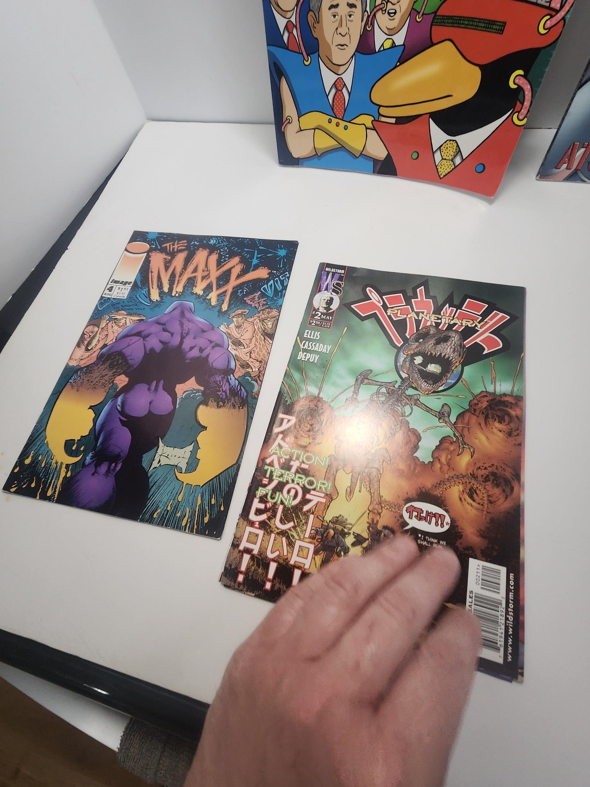 Comic Cartoon Books - The Great Big Book Of Tomorrow - Echo Atomic Dreams - The Maxx - Planetary - Comics - Comic Books - Cartoon Books
