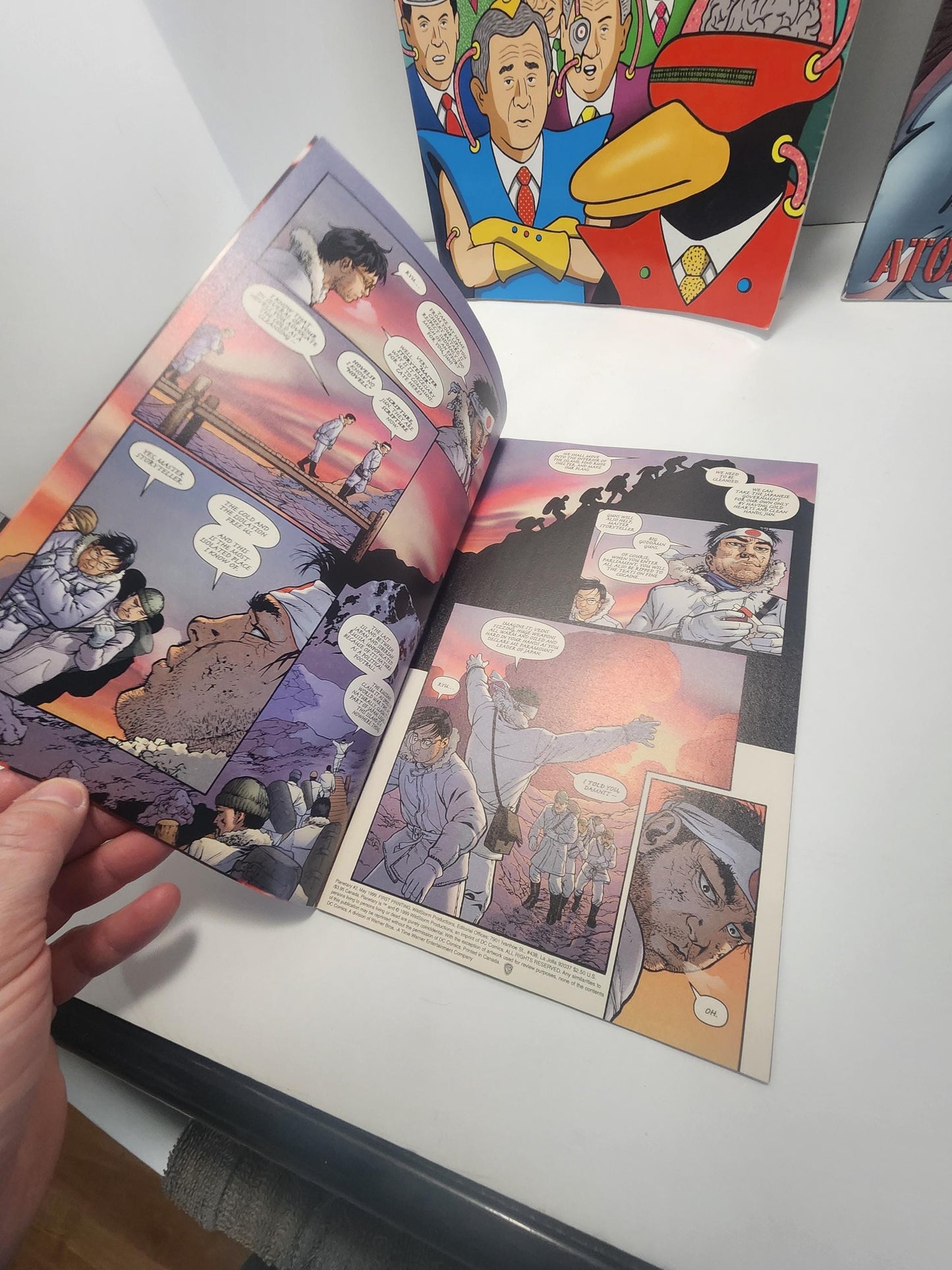 Comic Cartoon Books - The Great Big Book Of Tomorrow - Echo Atomic Dreams - The Maxx - Planetary - Comics - Comic Books - Cartoon Books