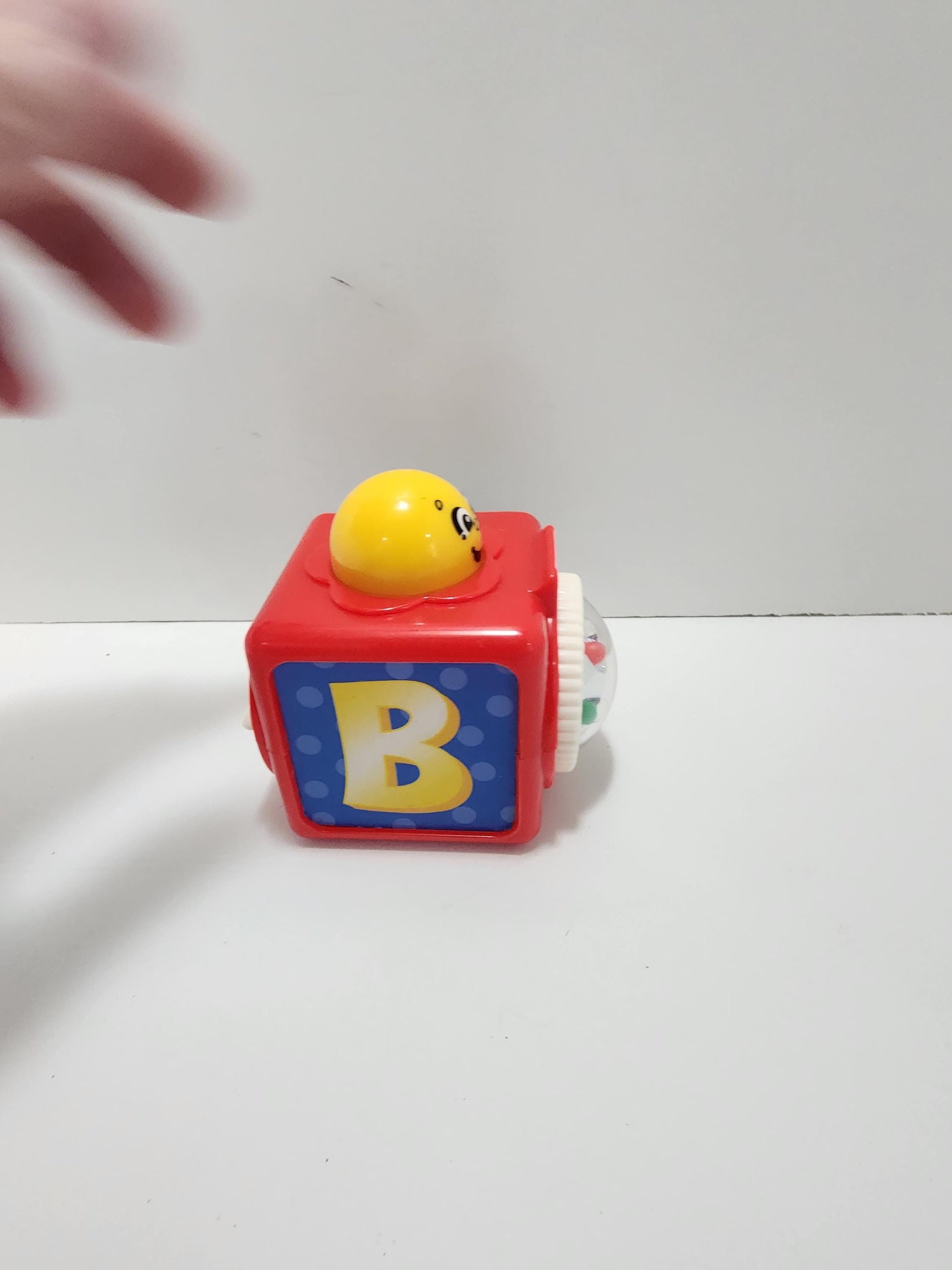 2002 Fisher Price Learning Action Block - Fisher Price Toys - 2000's - Vintage Toys - Pretend Play - Learning Toys - Blocks - Interactive