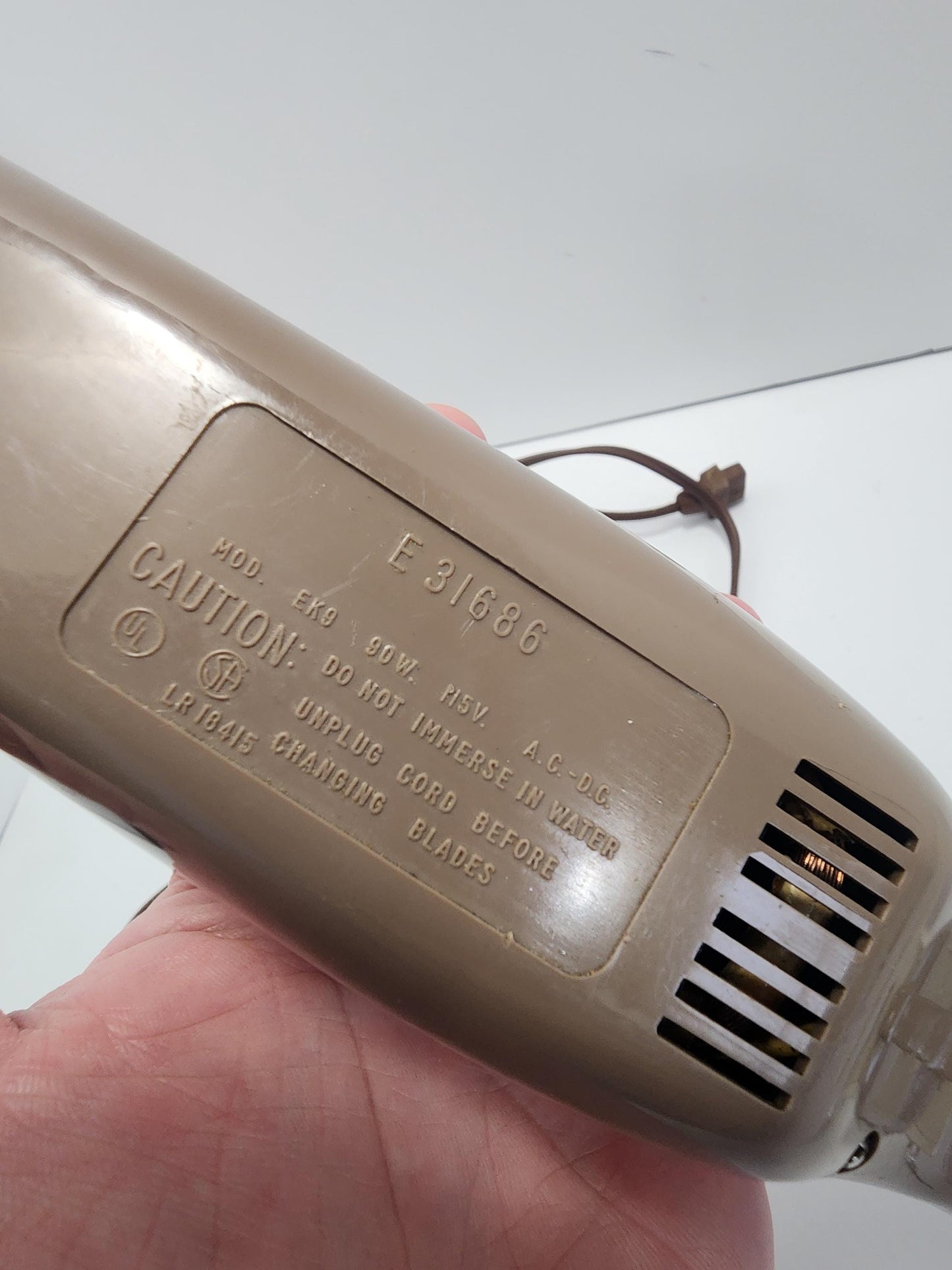 General Electric 1960's Slicing Or Fillet Knife - Knife - General Electric - GE - Fillet Knife - Fishing - Cooking - Vintage Kitchen