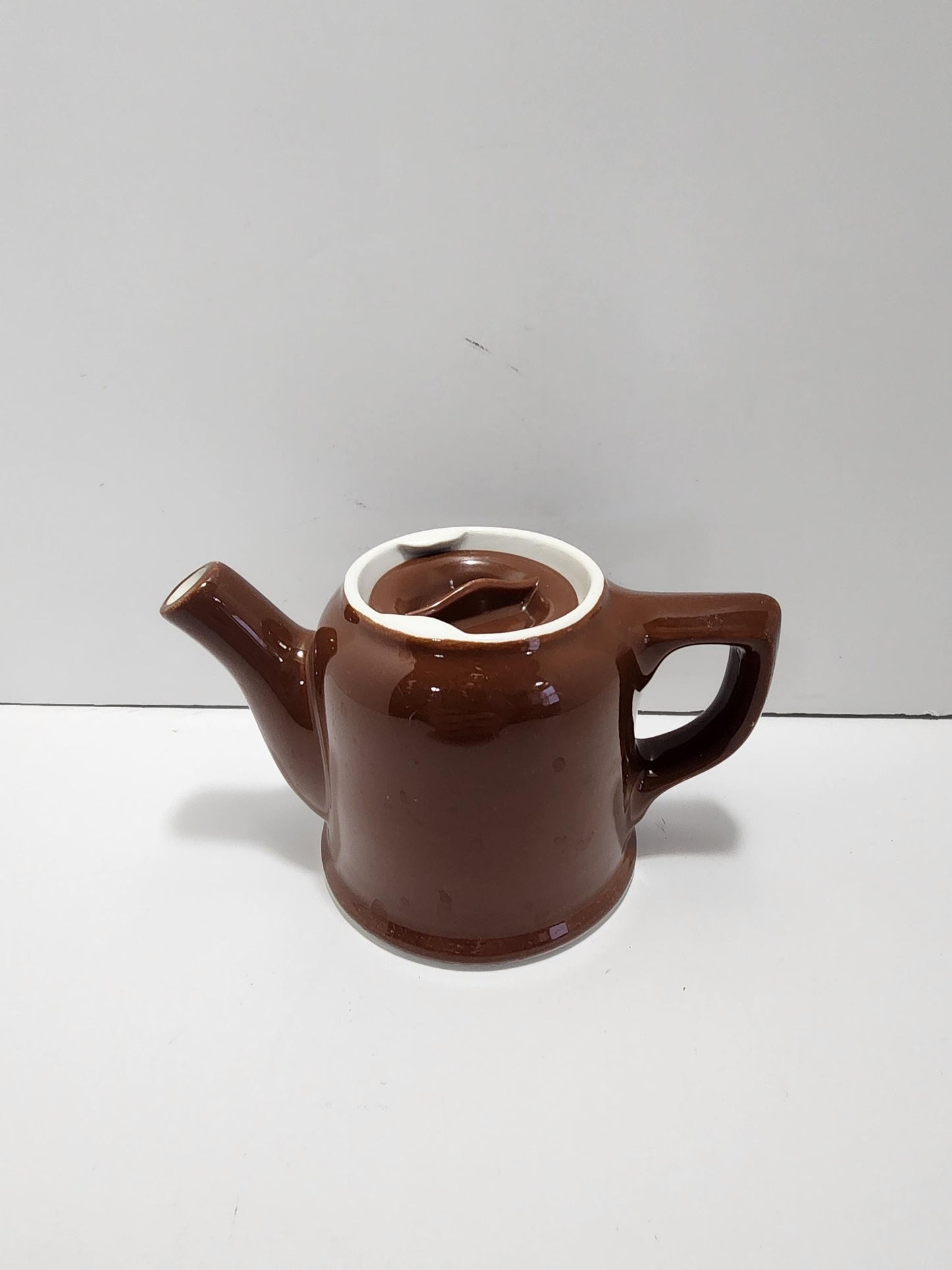 Hall Brand Vintage Brown 8oz Teapot - Teapot - Tea - Tea Set - Brown Teapot - Hall - Hall Brand - Vintage Teapot - Kitchen