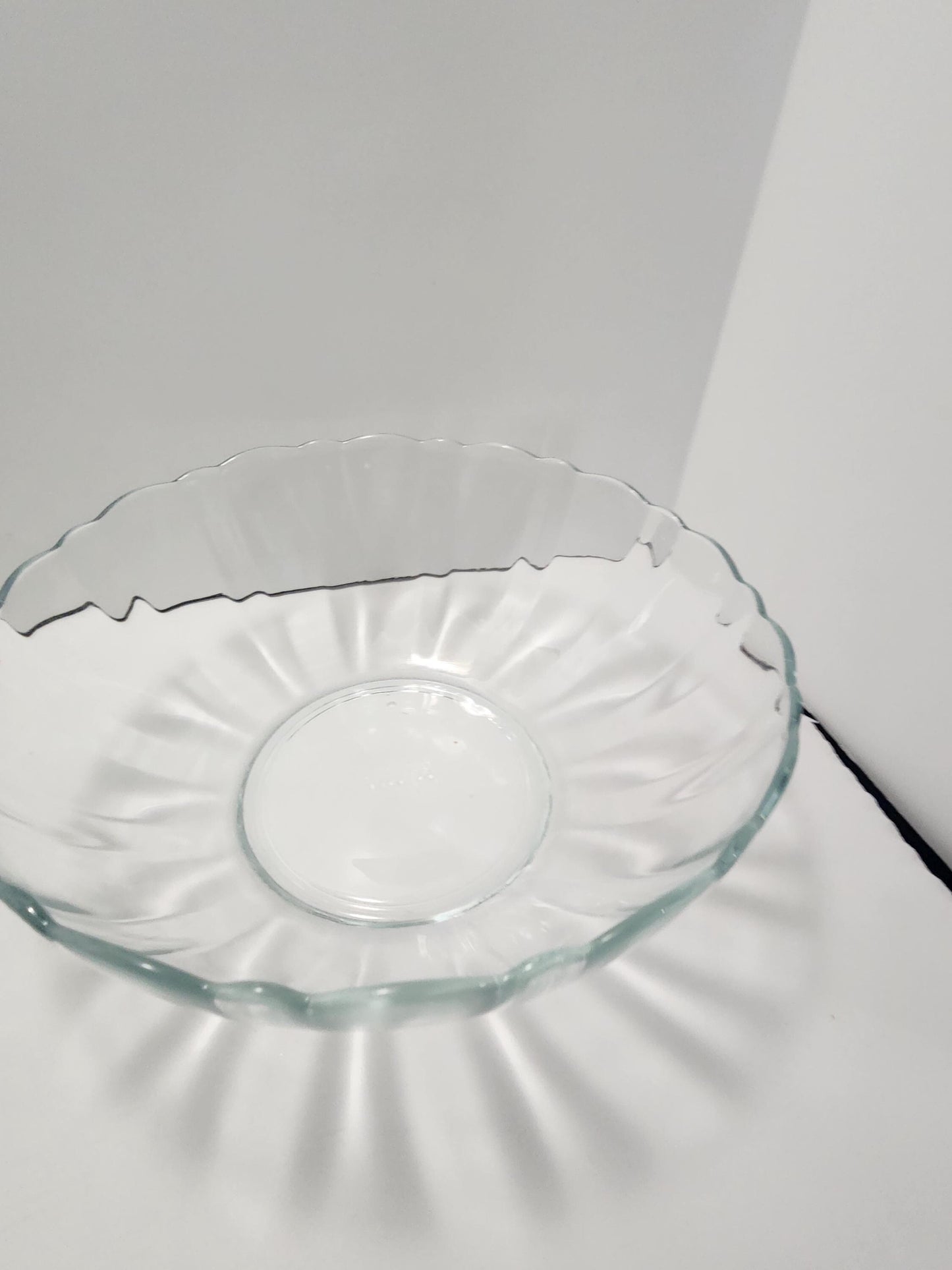 Glass Serving Bowls - Depression Glass - Green Glass - Arrco Glass - Arco - Serving - Serving Bowls - Glass Bowls - Vintage Glass