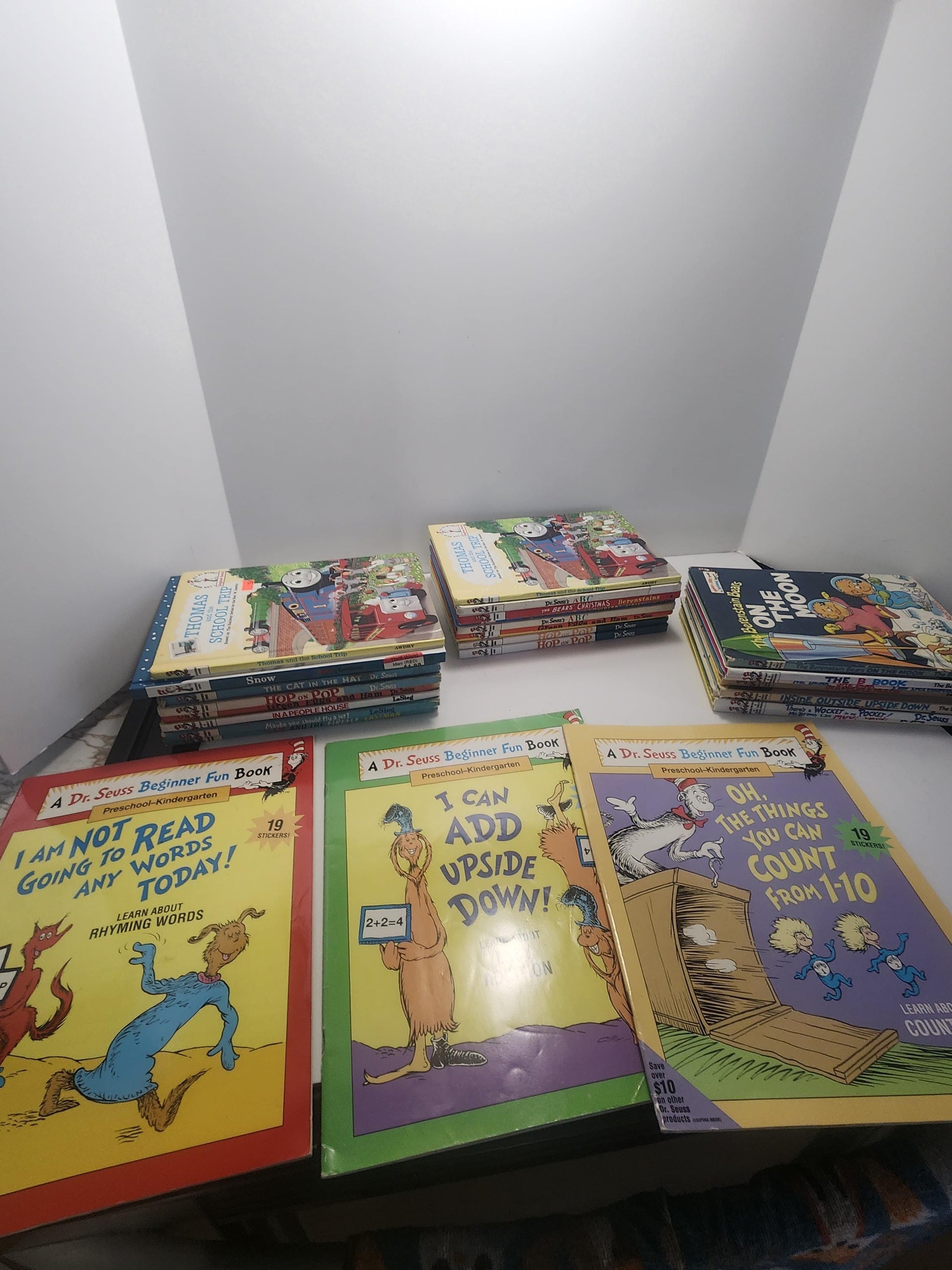 Dr Sues Vintage 1980's 1990's Children's Books LOTS - Cat In The Hat - Dr Suess - Berenstain Bears - 1990's - Children's Books - Vintage Boo