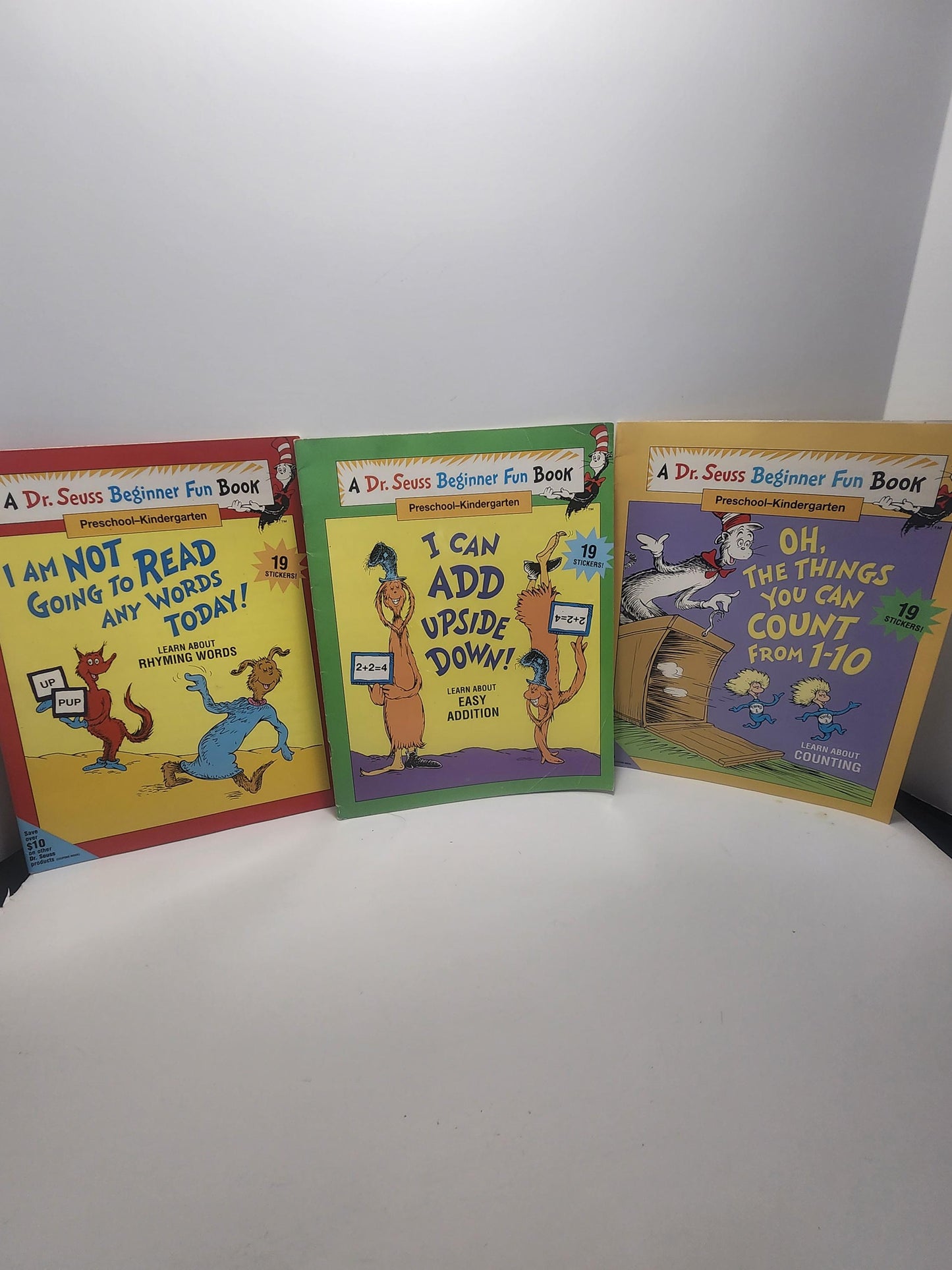 Dr Sues Vintage 1980's 1990's Children's Books LOTS - Cat In The Hat - Dr Suess - Berenstain Bears - 1990's - Children's Books - Vintage Boo