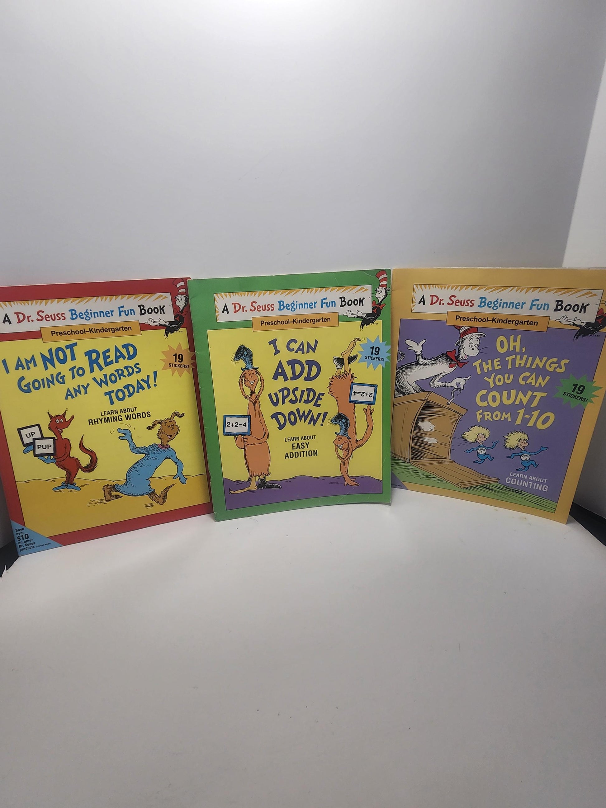 Dr Sues Vintage 1980's 1990's Children's Books LOTS - Cat In The Hat - Dr Suess - Berenstain Bears - 1990's - Children's Books - Vintage Boo