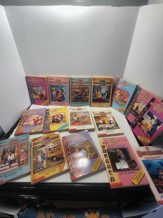 The Babysitter's Club Vintage 1980's Book LOTS - Babysitter - Babysitters Club - Vintage Books - Young Adult Books - The Babysitter's Club