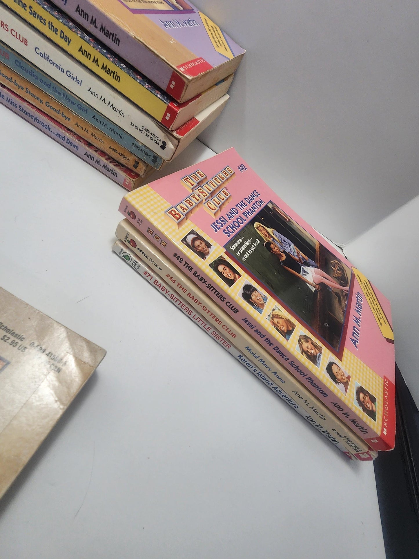 The Babysitter's Club Vintage 1980's Book LOTS - Babysitter - Babysitters Club - Vintage Books - Young Adult Books - The Babysitter's Club