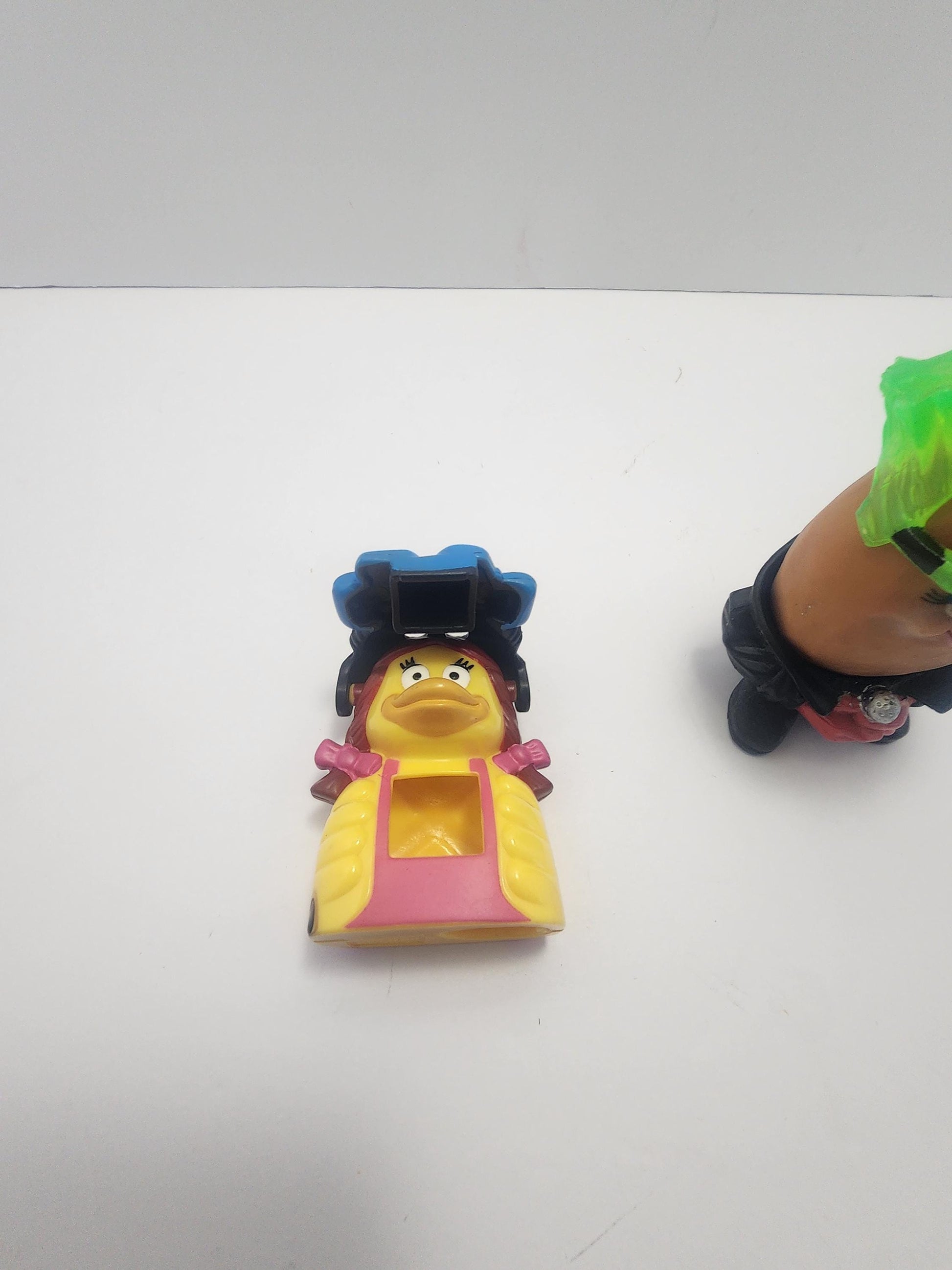 Mcdonalds Mcnugget Buddy With Candy Dispenser LOT of 2 - 1990's Toys - Fast Food Toys - Mcdonalds Toys - Mcnugget - Nuggets - Nugget Toys