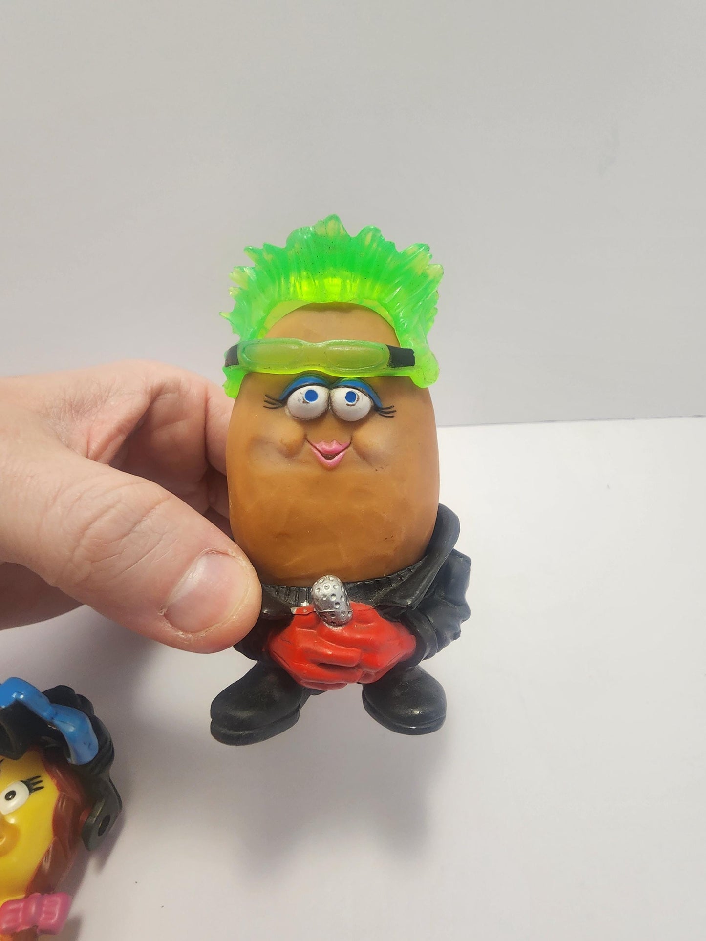 Mcdonalds Mcnugget Buddy With Candy Dispenser LOT of 2 - 1990's Toys - Fast Food Toys - Mcdonalds Toys - Mcnugget - Nuggets - Nugget Toys