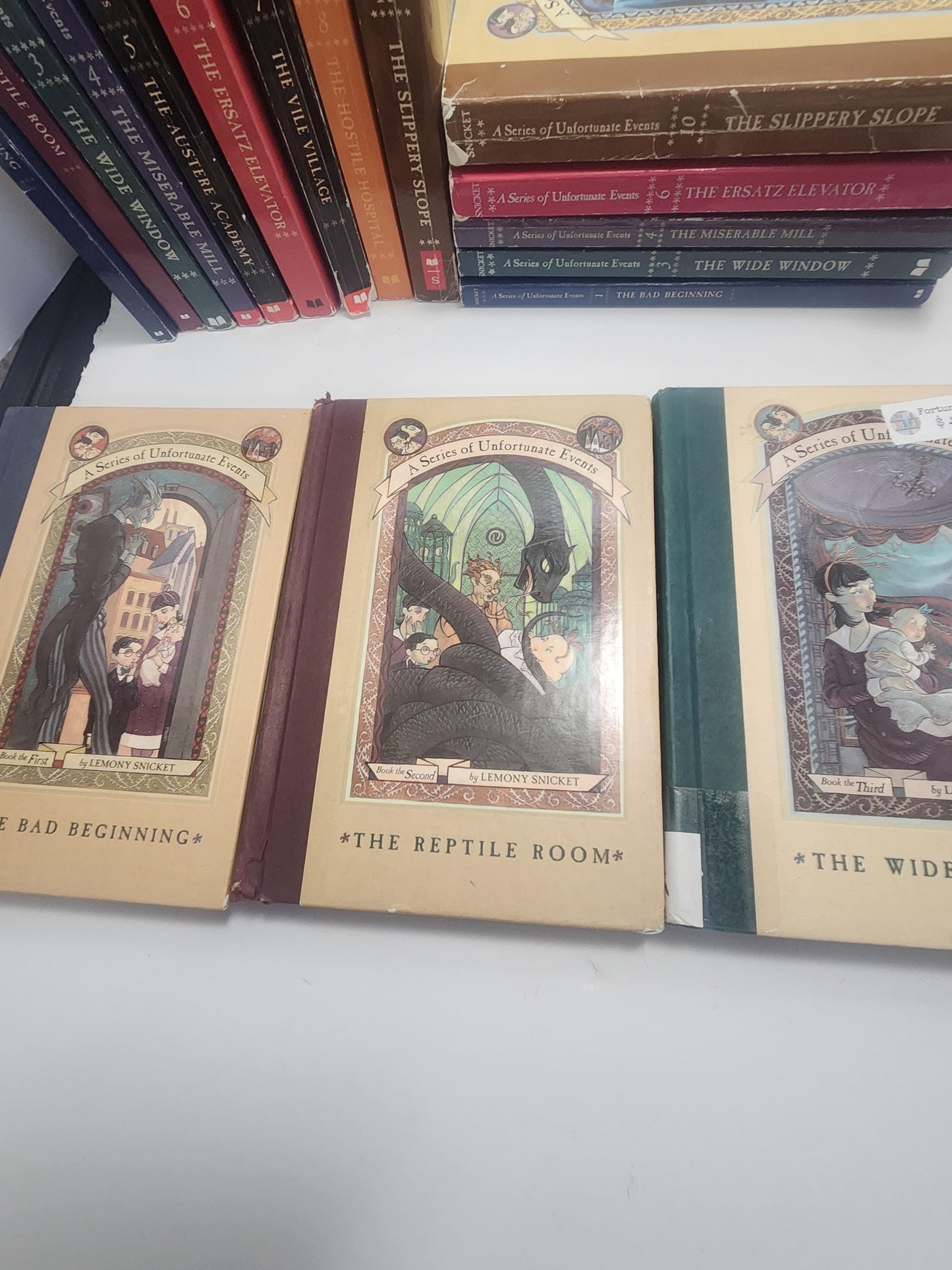 A Series Of Unfortunate Events Book Series LOTS - Books - Book Lots - Book Series - Series - Seroes Of Unfortunate Events - Unfortunate Even