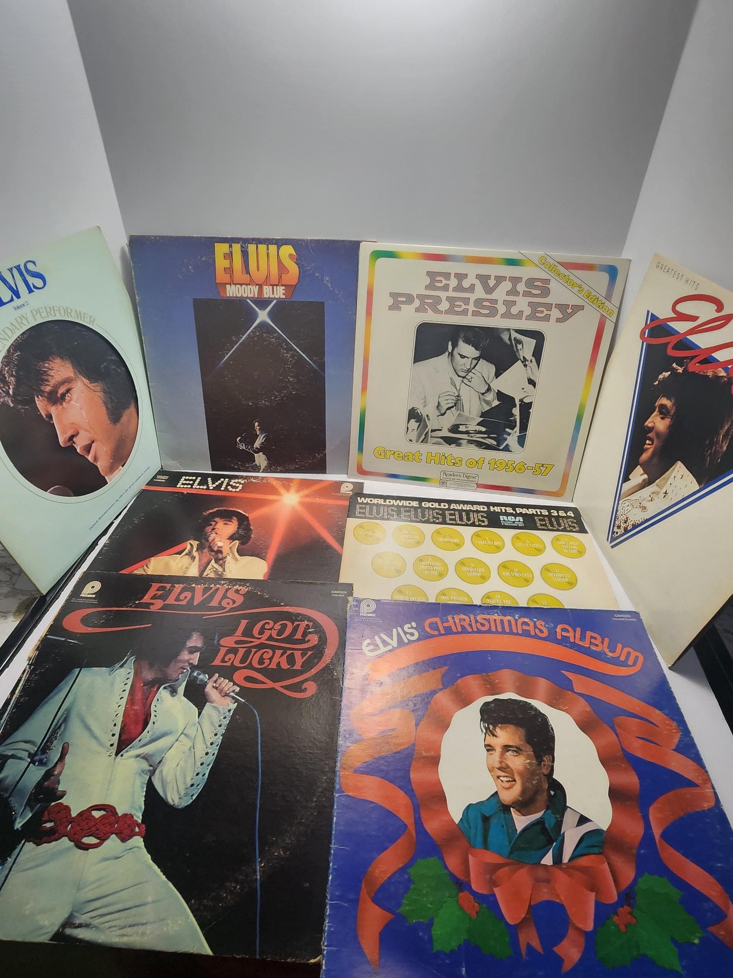 Elvis Presley Orginal 1960s 1980s Vinyl Records - Elvis - Elvis Presley - Vinyl - Records - Vinyl Records - Vintage Elvis - Vintage Records