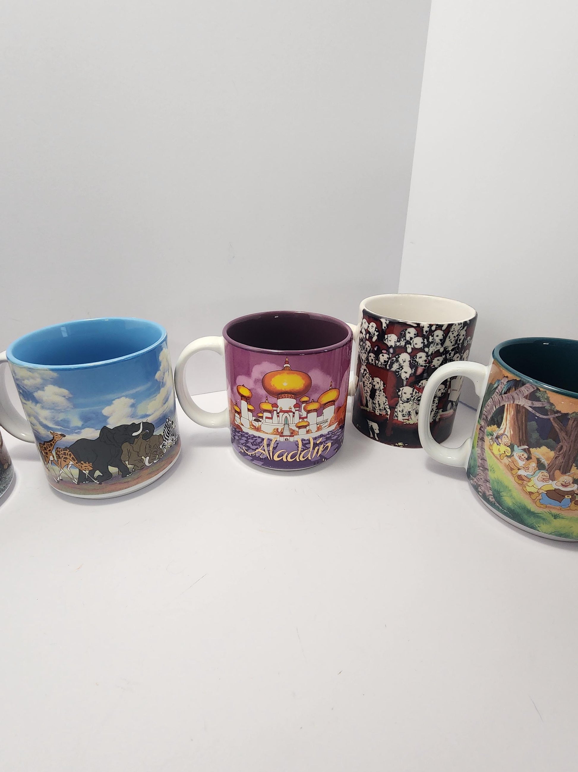 Disney Store Vintage 1980s Coffee Mugs - Disney - Disney Gifts - Mugs - Coffee Mugs - Snow White - Frozen - Aristocats - Disney Store