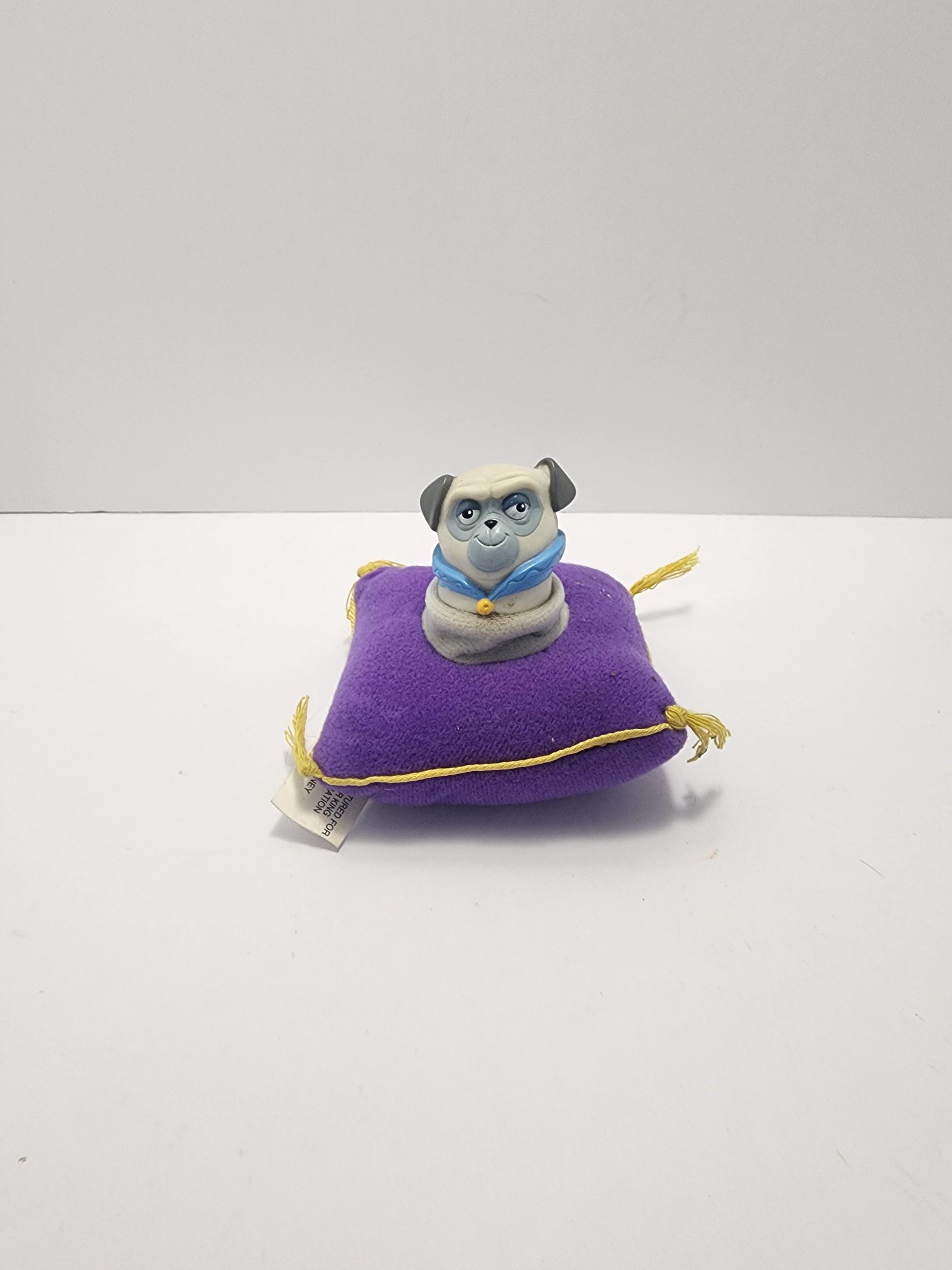 1996 Disney Pocahontas Percy Toy Figure On Pillow - Ornaments - Disney - Disney Toys - Percy - Pocahontas - Pocahontas Toys - Disney Gifts