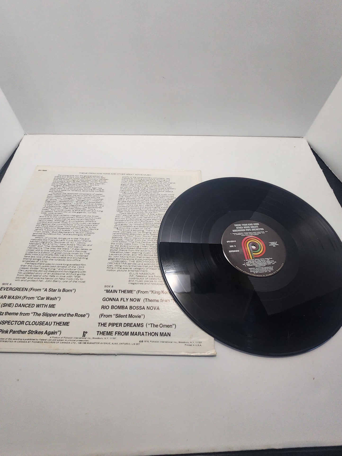 Vintage Movie Titles Soundtrack Vinyl LP Records - Tarzan - Call Of The Wild - Soundtracks - Hercules - King King - 1970's - Vinyl Records