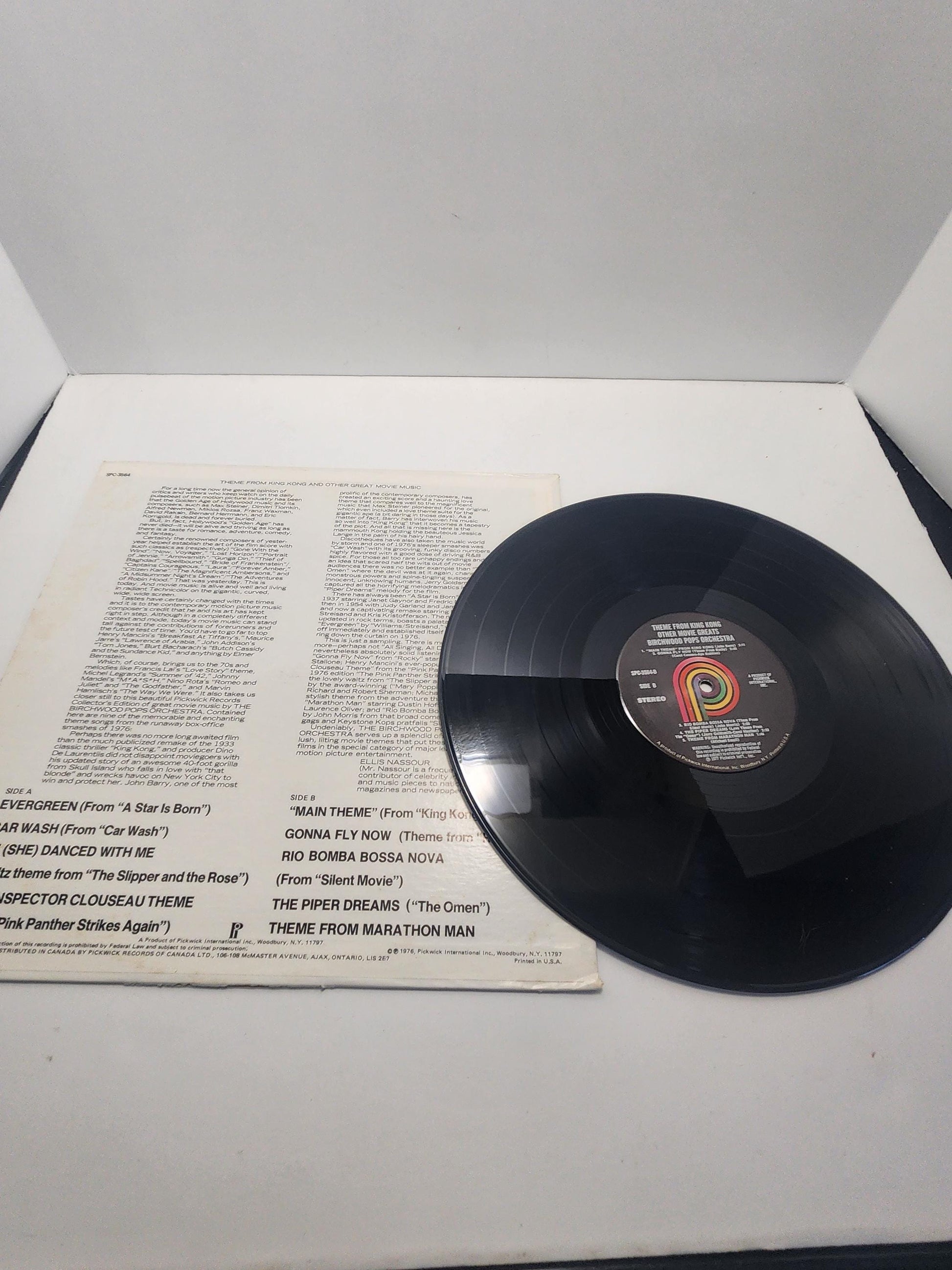 Vintage Movie Titles Soundtrack Vinyl LP Records - Tarzan - Call Of The Wild - Soundtracks - Hercules - King King - 1970's - Vinyl Records