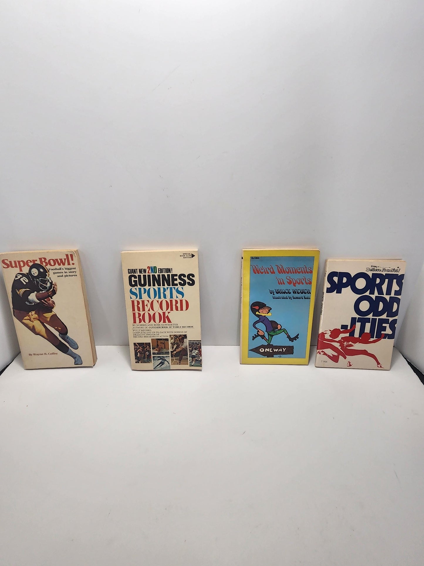 Sports Books Vintage Books Unique Sports - Ripleys Believe It Or Not - Robert Ripley - Guiness World Records - Sports Records - Strange