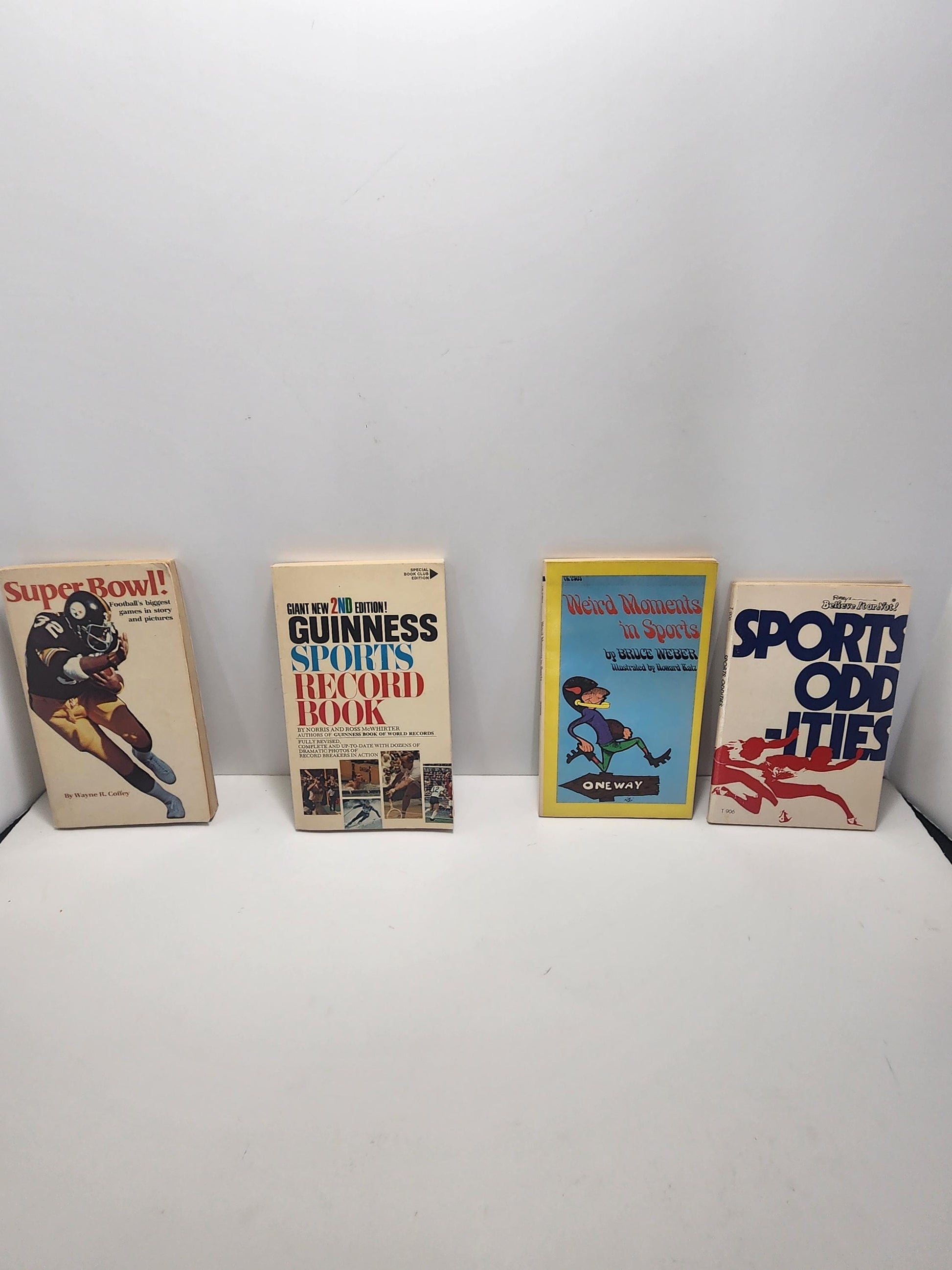 Sports Books Vintage Books Unique Sports - Ripleys Believe It Or Not - Robert Ripley - Guiness World Records - Sports Records - Strange