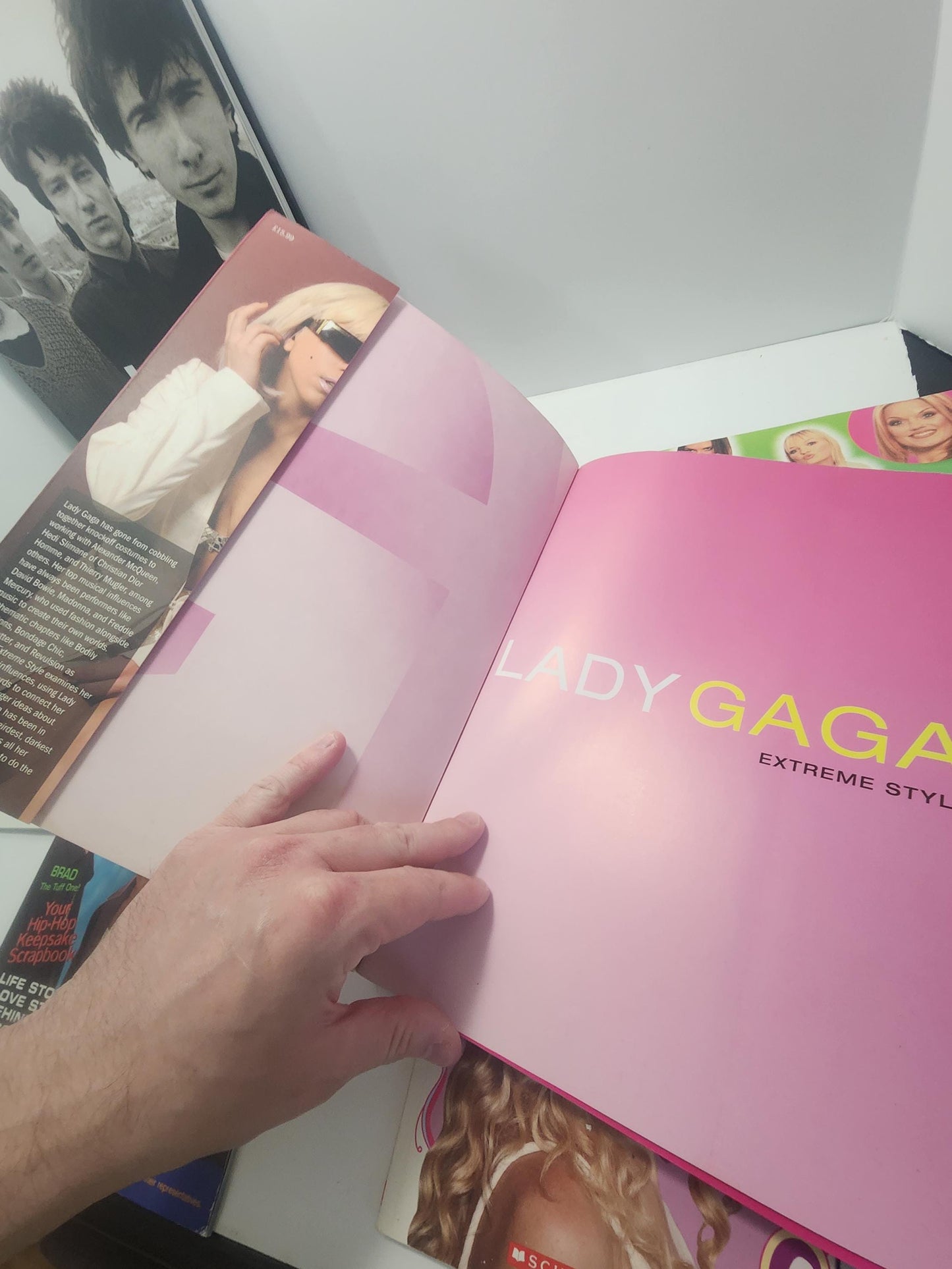 2000's Vintage Popular Music Bands Books LOT - Lady Gaga - U2 - LFO - Backstreet Boys - Boy Bands - Music - Books - Jay Z - Taylor Swift