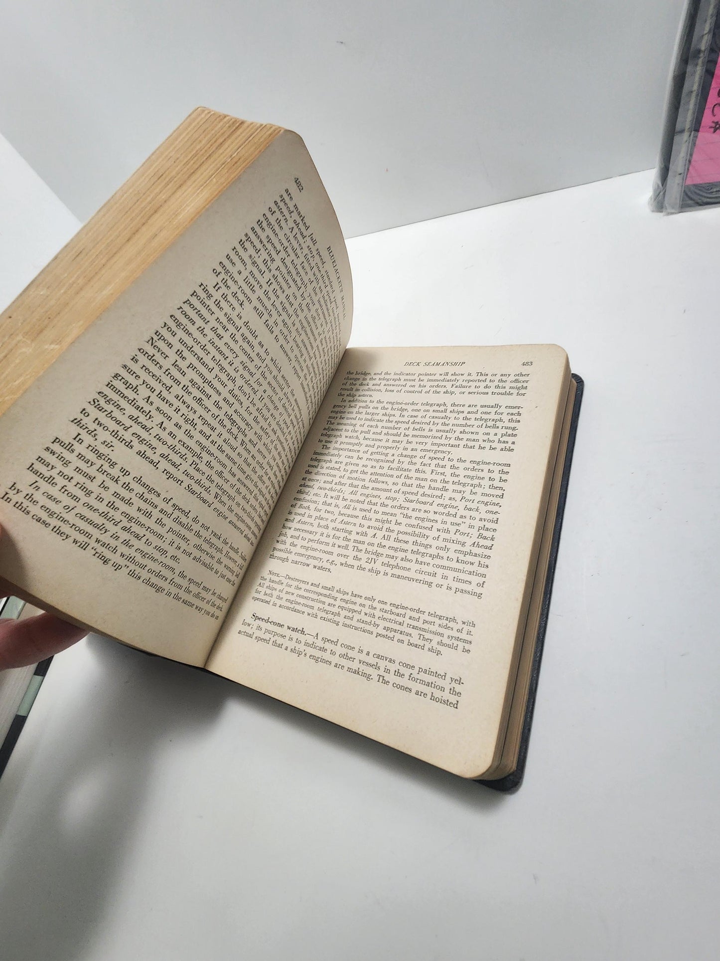 1943 Antique The Blue Jackets Manual United States Navy - 1940's - Antiques - Books - RARE - Navy - United States - Armed Forces - Bluejacke