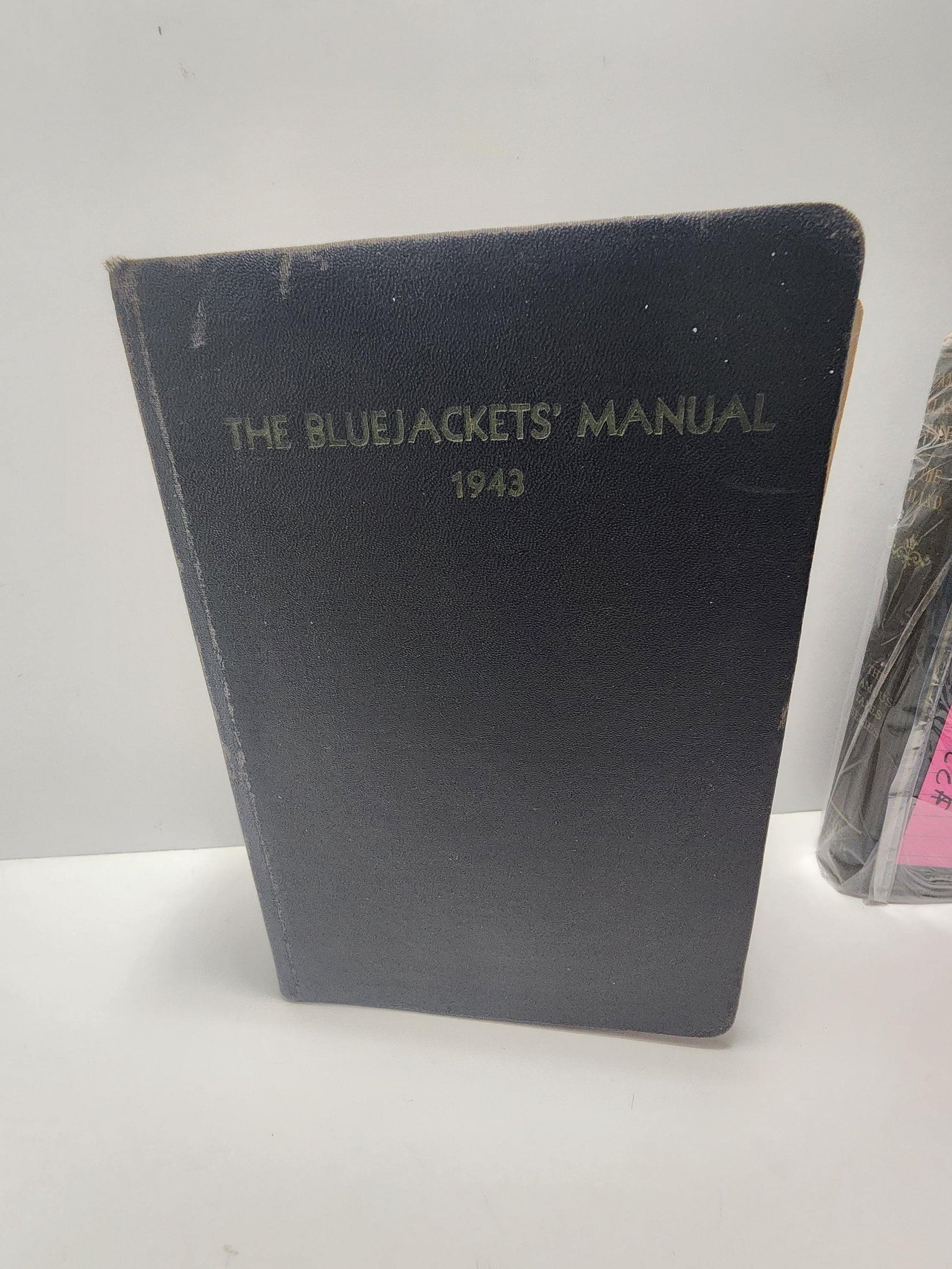 1943 Antique The Blue Jackets Manual United States Navy - 1940's - Antiques - Books - RARE - Navy - United States - Armed Forces - Bluejacke