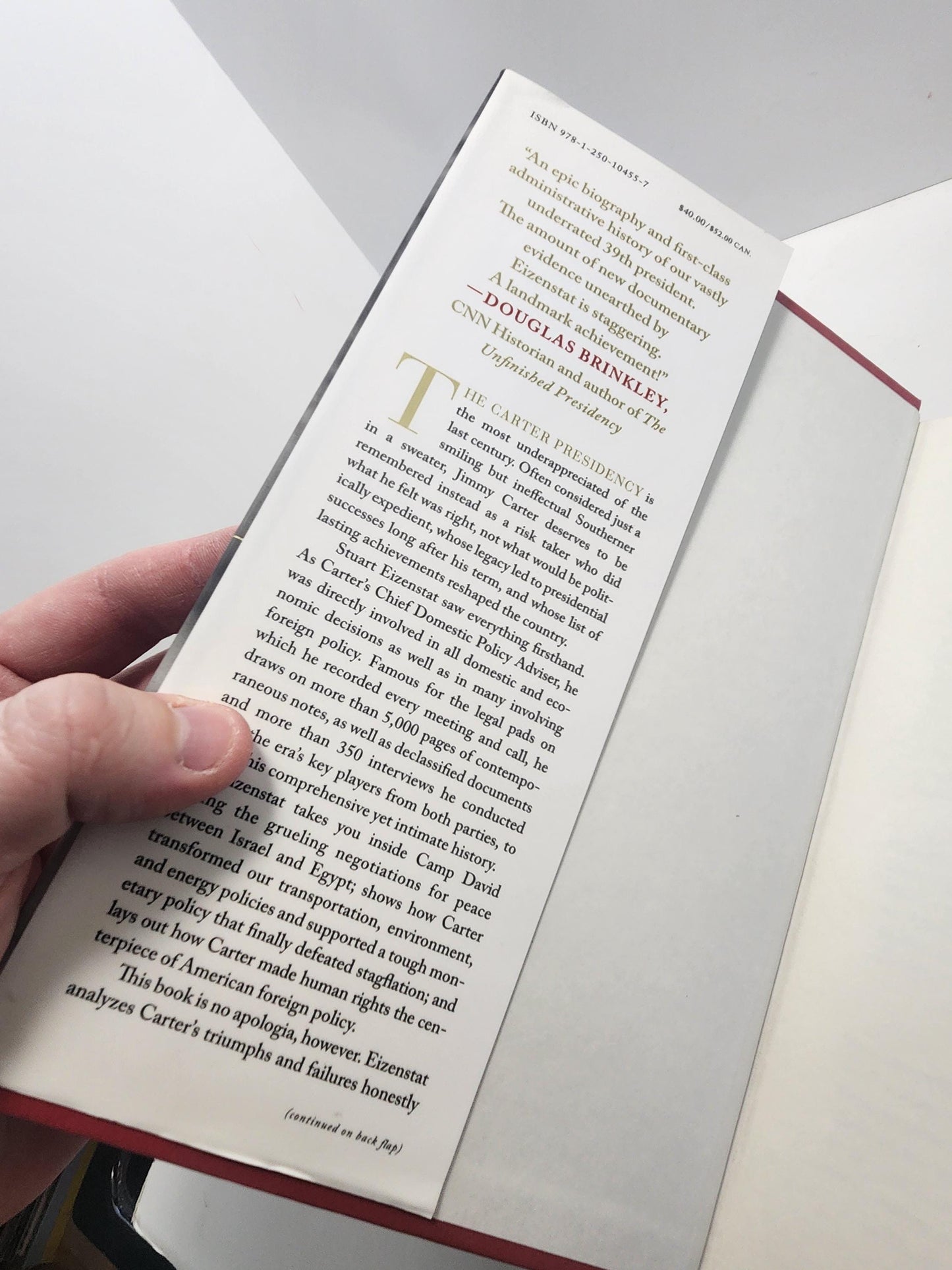 President Carter The White House Years Presidential Book - Books - American History - President Carter - The White House - Political Books