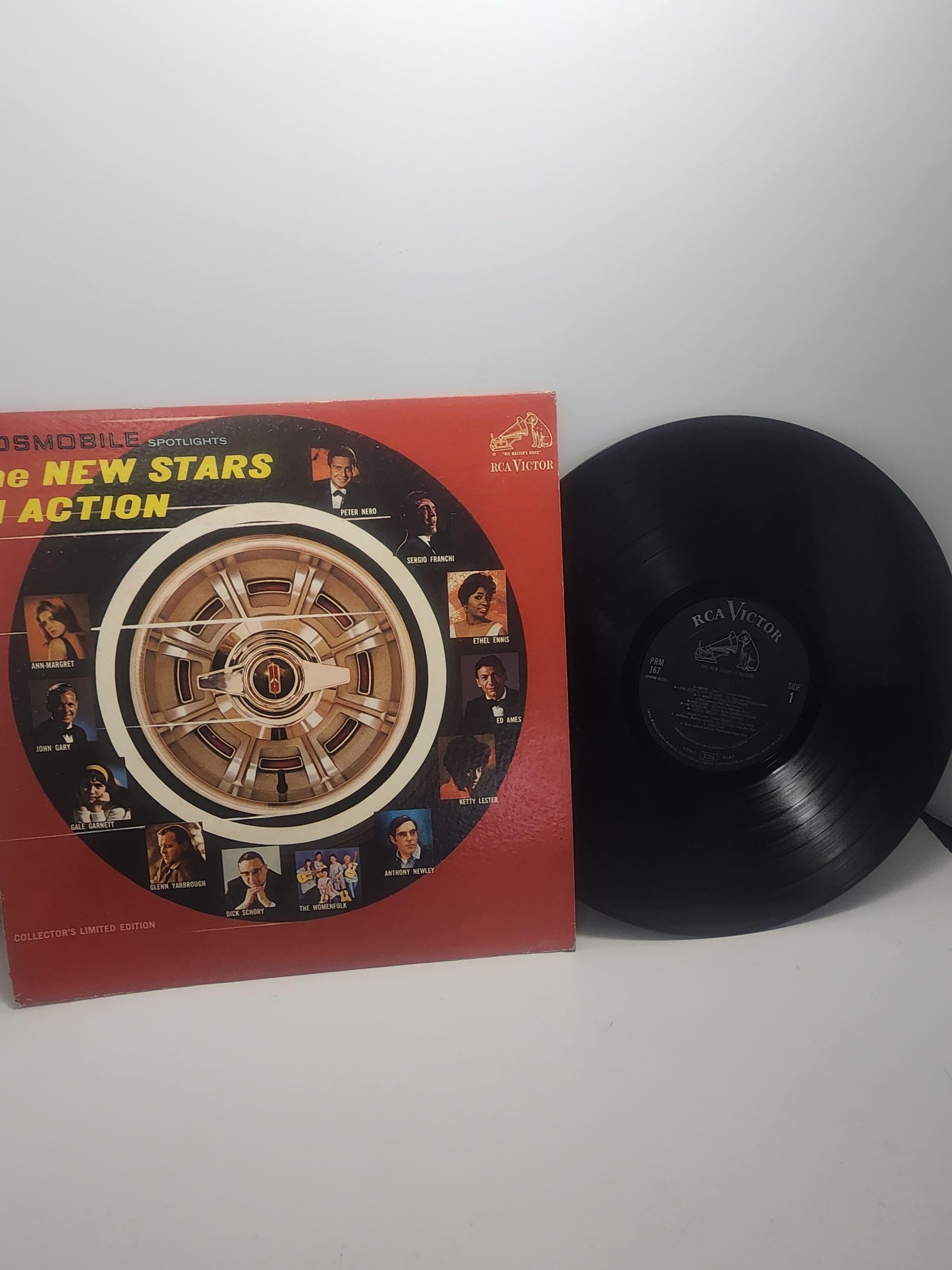 1964 Oldsmobile Stars In Action Vintage Vinyl LP Record - Vinyl - Vinyl Records - LP Records - Oldsmobile - 1960's - Vintage Music