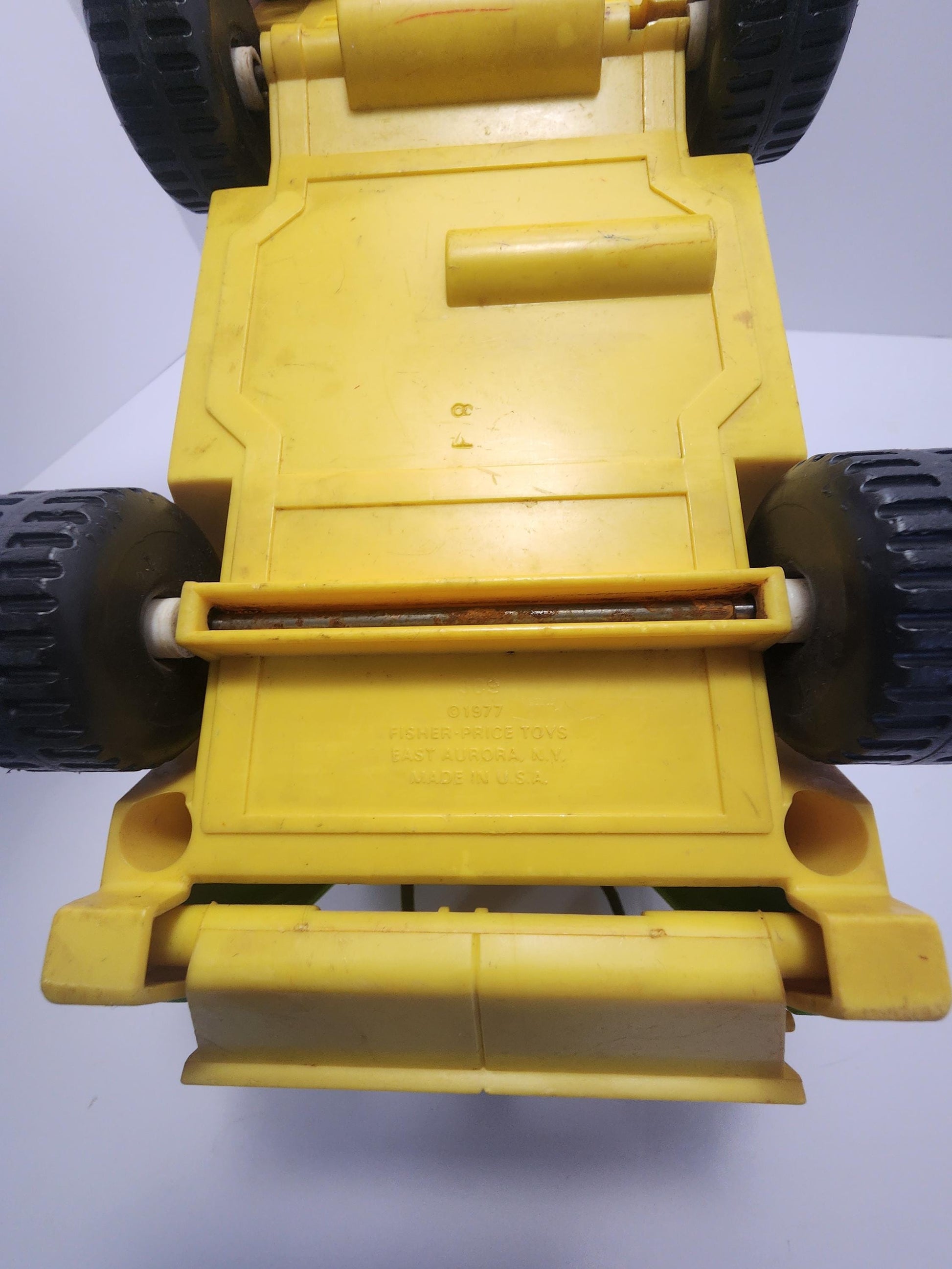 1970's Fisher Price Adventurer People Vintage Surfer Green Beach Van - Van - Surfer - Beach - Fisher Price - Fisher Price Toys - Adventurer