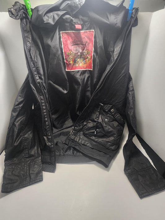 Bernardo Mojo Black Collection By Bernardo" brand Jacket - Jackets - Vintage Clothing - Vintage Jacket - Bernardo Jacket - Black Jacket