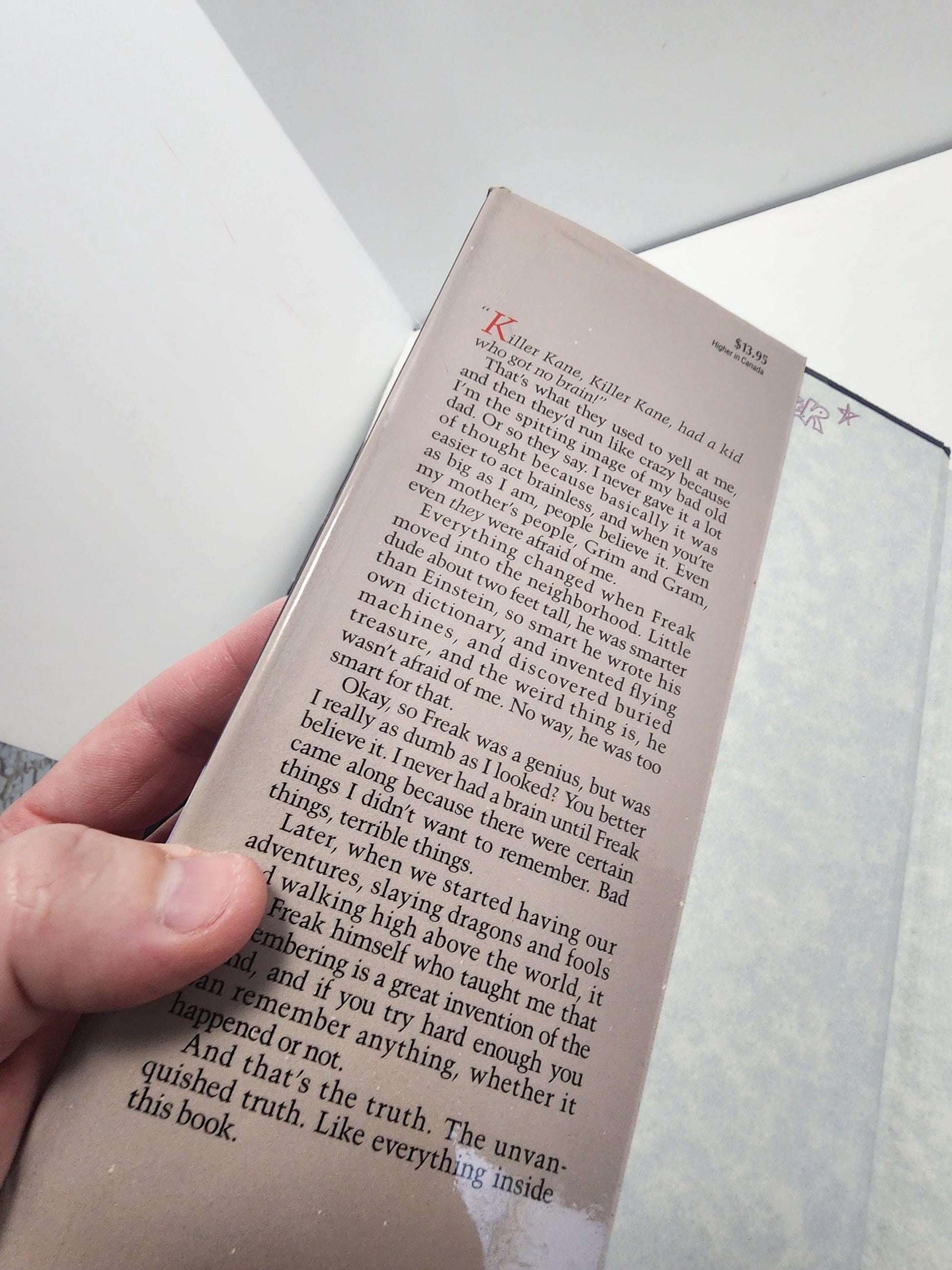 1993 Freak the Mighty by Rodman Philbrick - 1990's - Vintage Books - Freak The Mighty - Rodman Philbrick - Rodman Philbrick Books