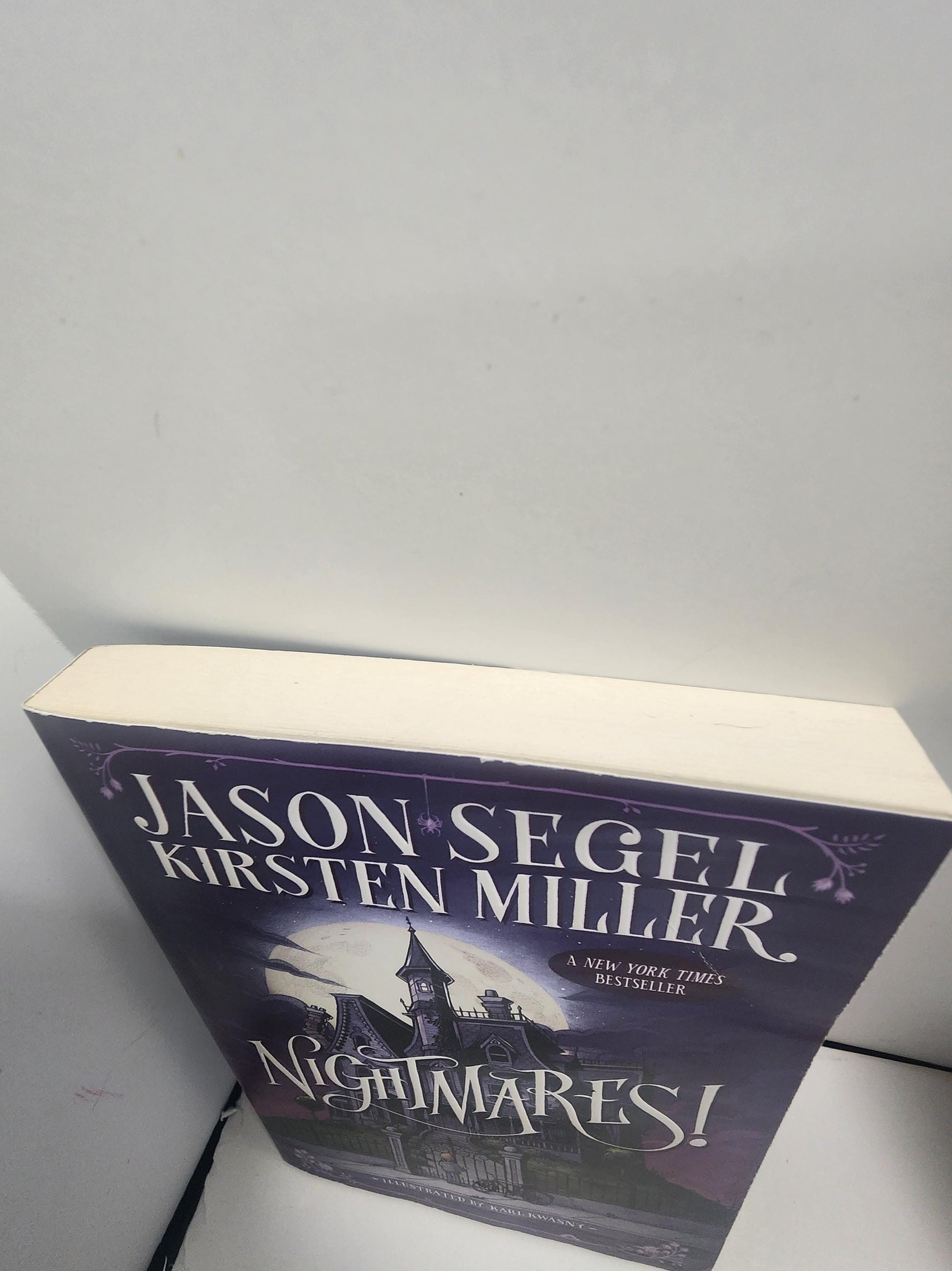 Nightmares! Written by Jason Segel and Kirsten Miller - Jason Segal - Kristen Miller - Nightmares - Books - Halloween - Scary Stories