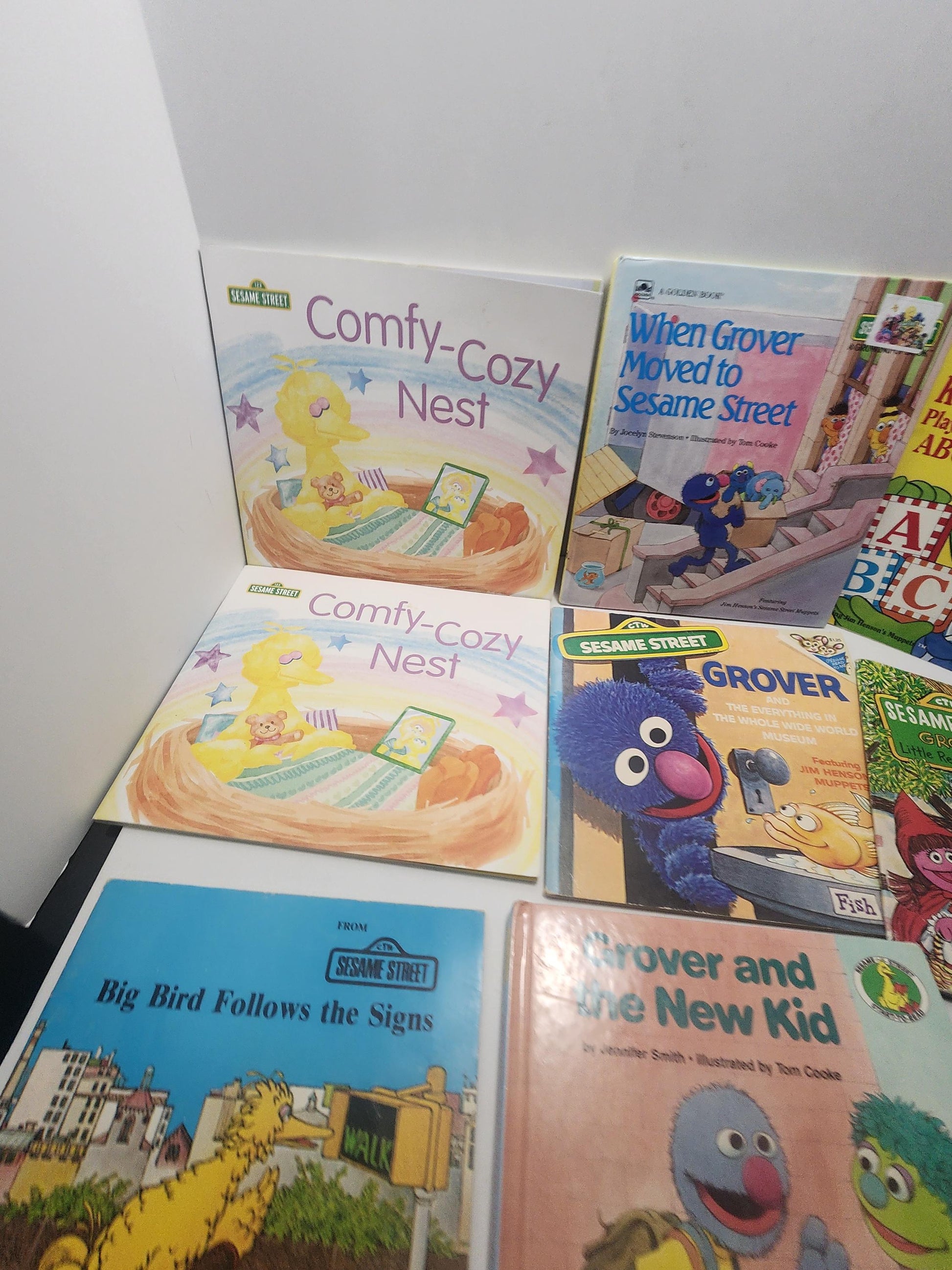Vintage 1990's 2000's Sesame Street Children's Book LOT Of 8 - Children's Books - Sesame Street - Sesame Street Books - Kid's Books