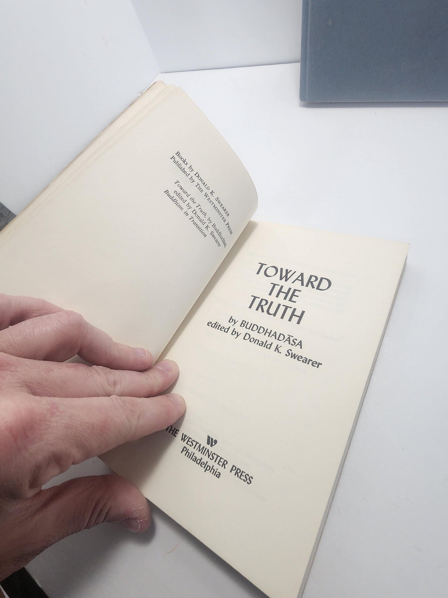 Toward the Truth by Buddhadasa, edited by Donald K. Swearer - Buddhadasa - Toward The Truth - 1980s - Vintage Books - Donald Swearer