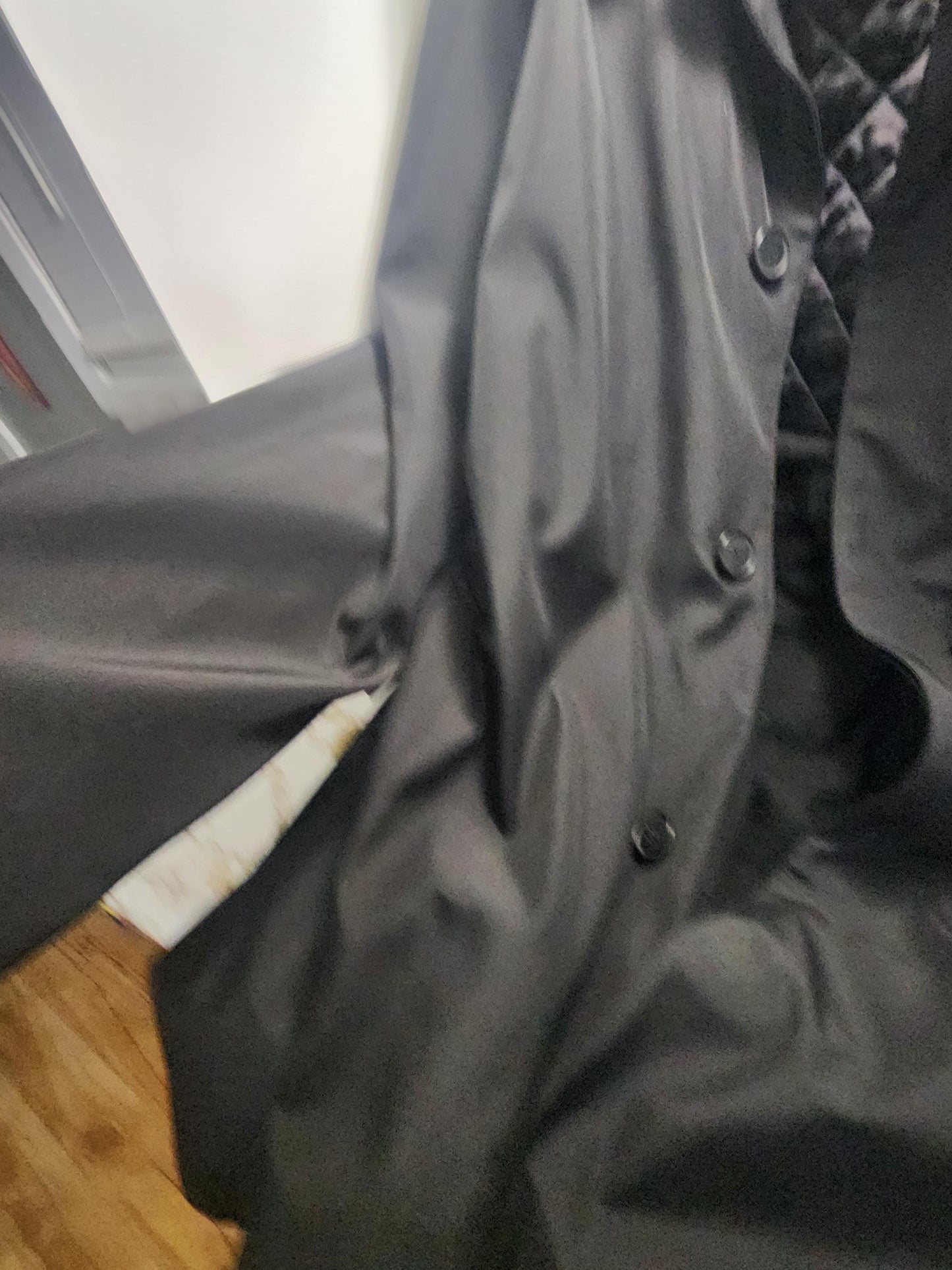 Ralph Size 42R Black Trench Coat - Coats - Black Coat - Trench Coat - Ralph - Ralph Coat - Jackets - Size 42R - 42R