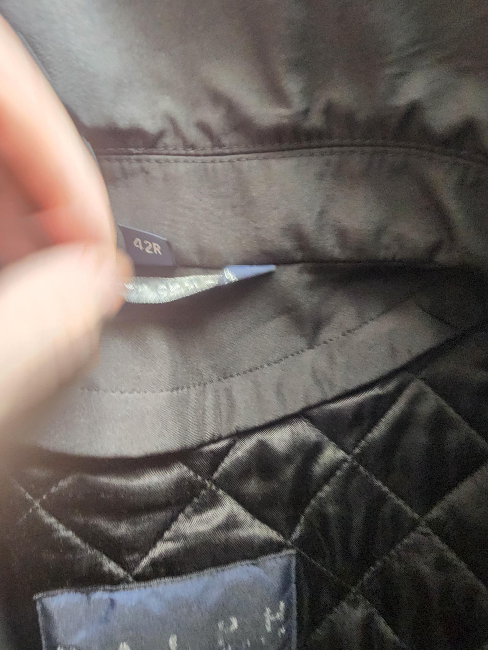 Ralph Size 42R Black Trench Coat - Coats - Black Coat - Trench Coat - Ralph - Ralph Coat - Jackets - Size 42R - 42R