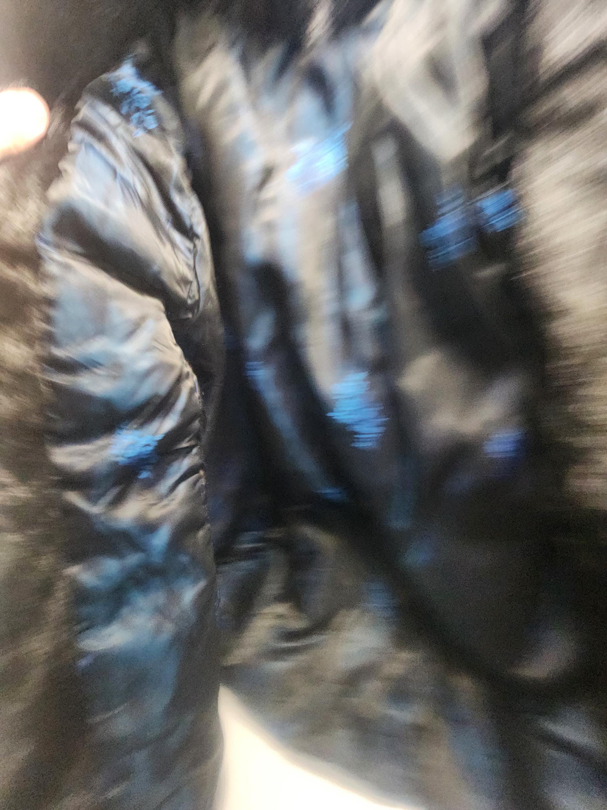 Vintage Sergio Valente Black Rabbit Fur Jacket With A Black Satin Lining - Sergio - Sergio Jacket - Rabbit Fur - Fur - Fur Jacket - Black